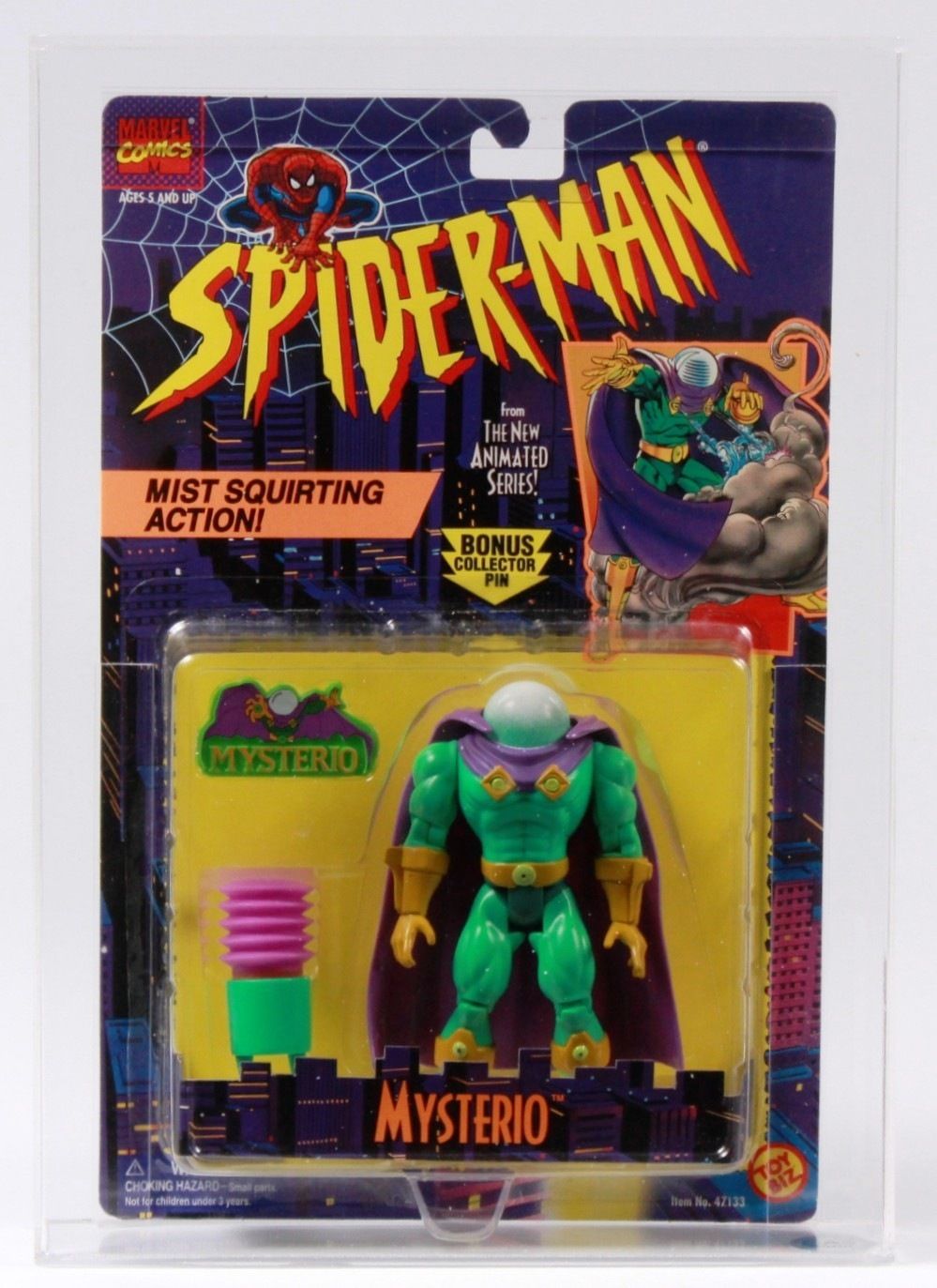 売れ筋介護用品も！ 1995 Marvel Comics Spider-Man The Animated Series Carded アメコミ