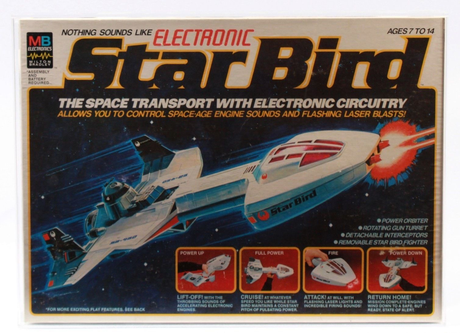 1978 Milton Bradley Boxed Electronic Star Bird
