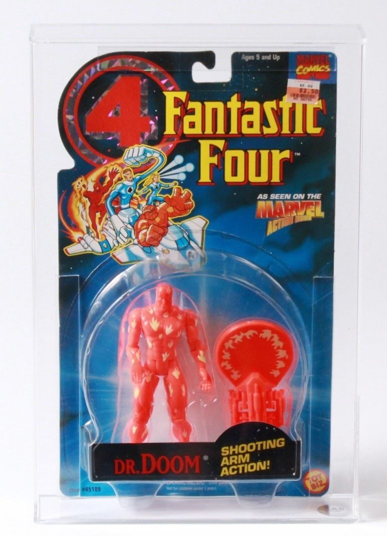 1994 Toy Biz Fantastic Four Carded Action Figure - Human