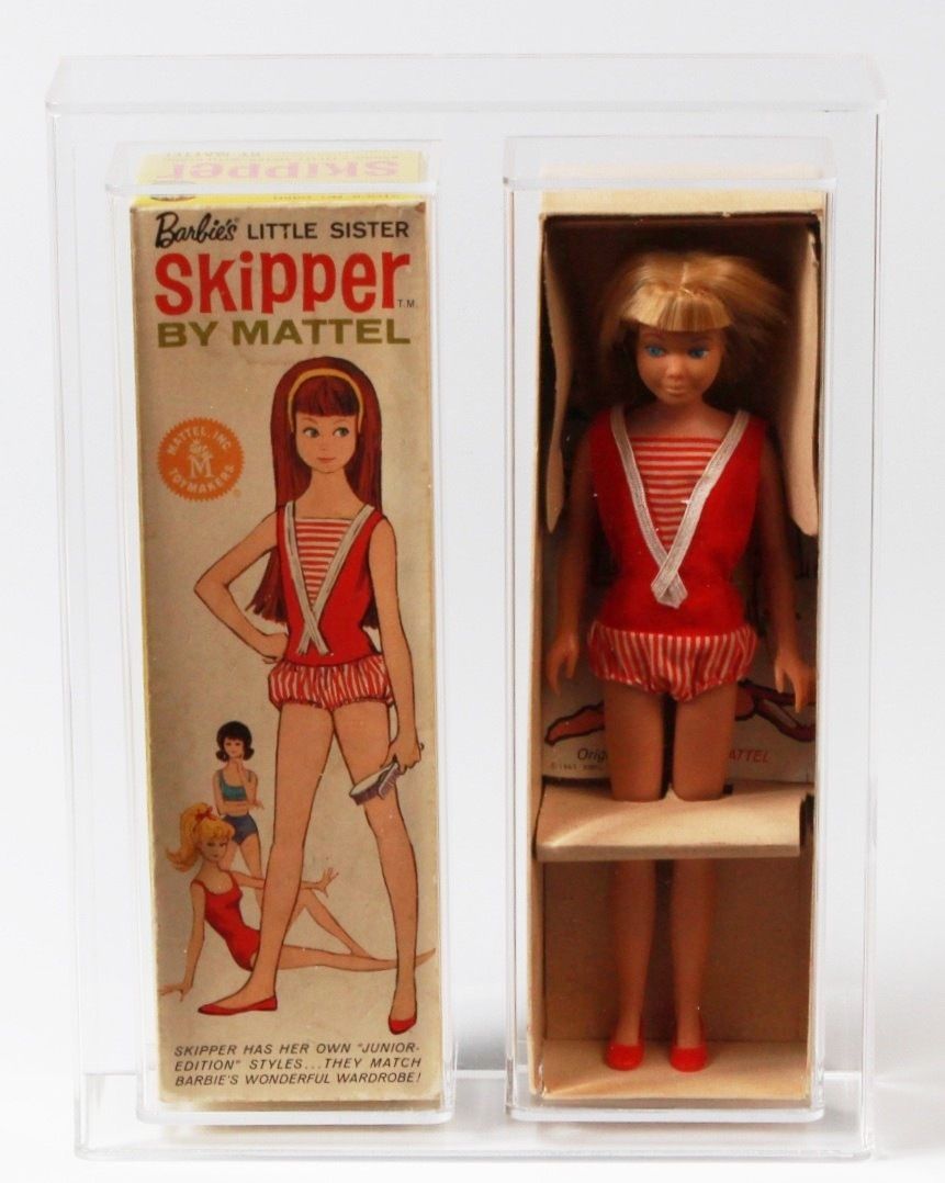 1964 Mattel Barbie Boxed Doll - Barbies Little Sister Skipper