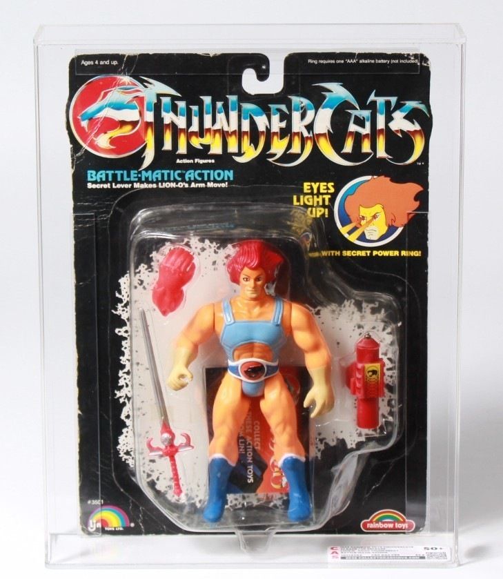 激安通販特集！ Carded Thundercats Toys Rainbow 1986 Action Lion-O - Figure ウイスキー