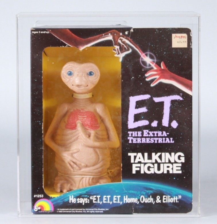 映画E.T.』1982年 フィギュア 4点セット SF ビンテージ 宇宙人