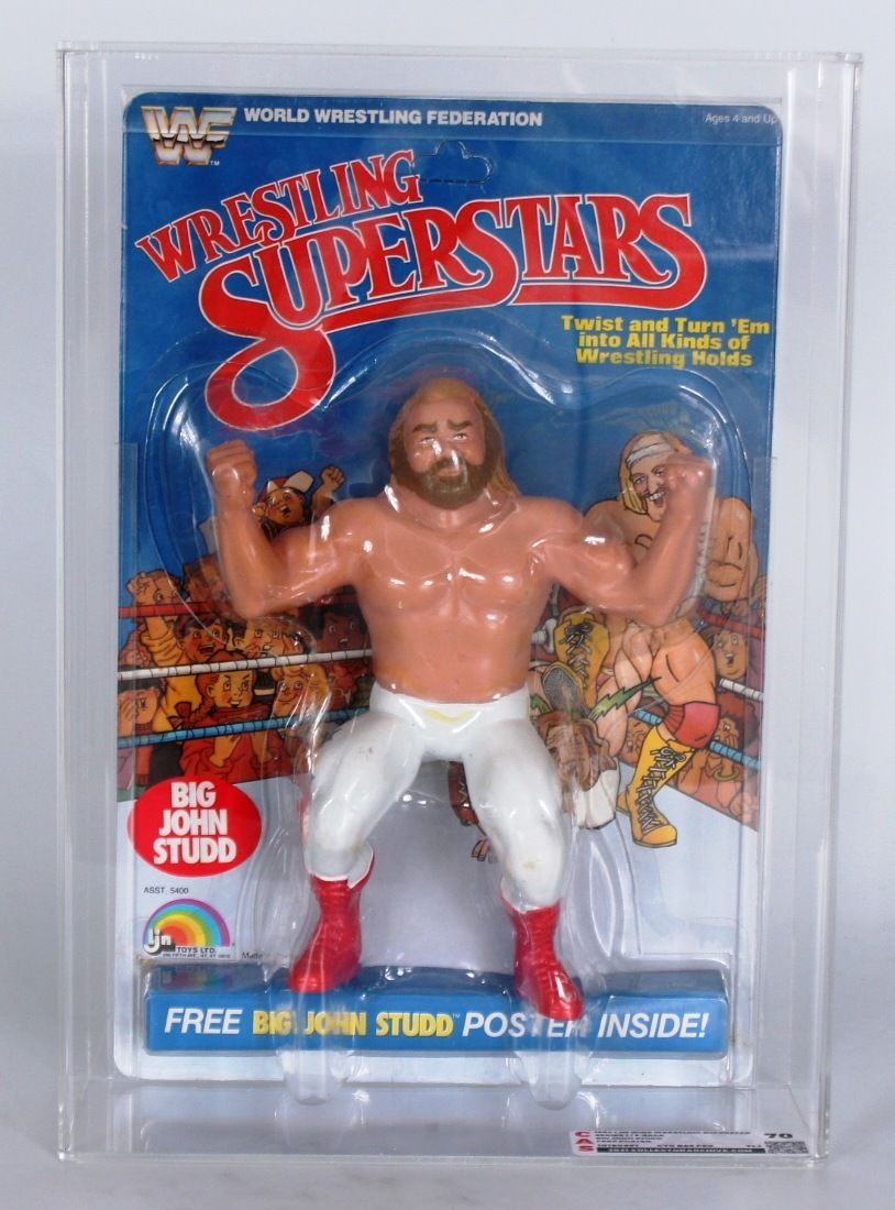 CUSTOM 1986 LJN WWF Wrestling Superstars Carded Action