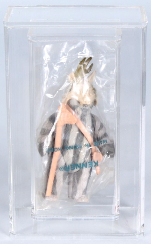 1984 Kenner Star Wars Baggie Figure - Teebo (White Hood)