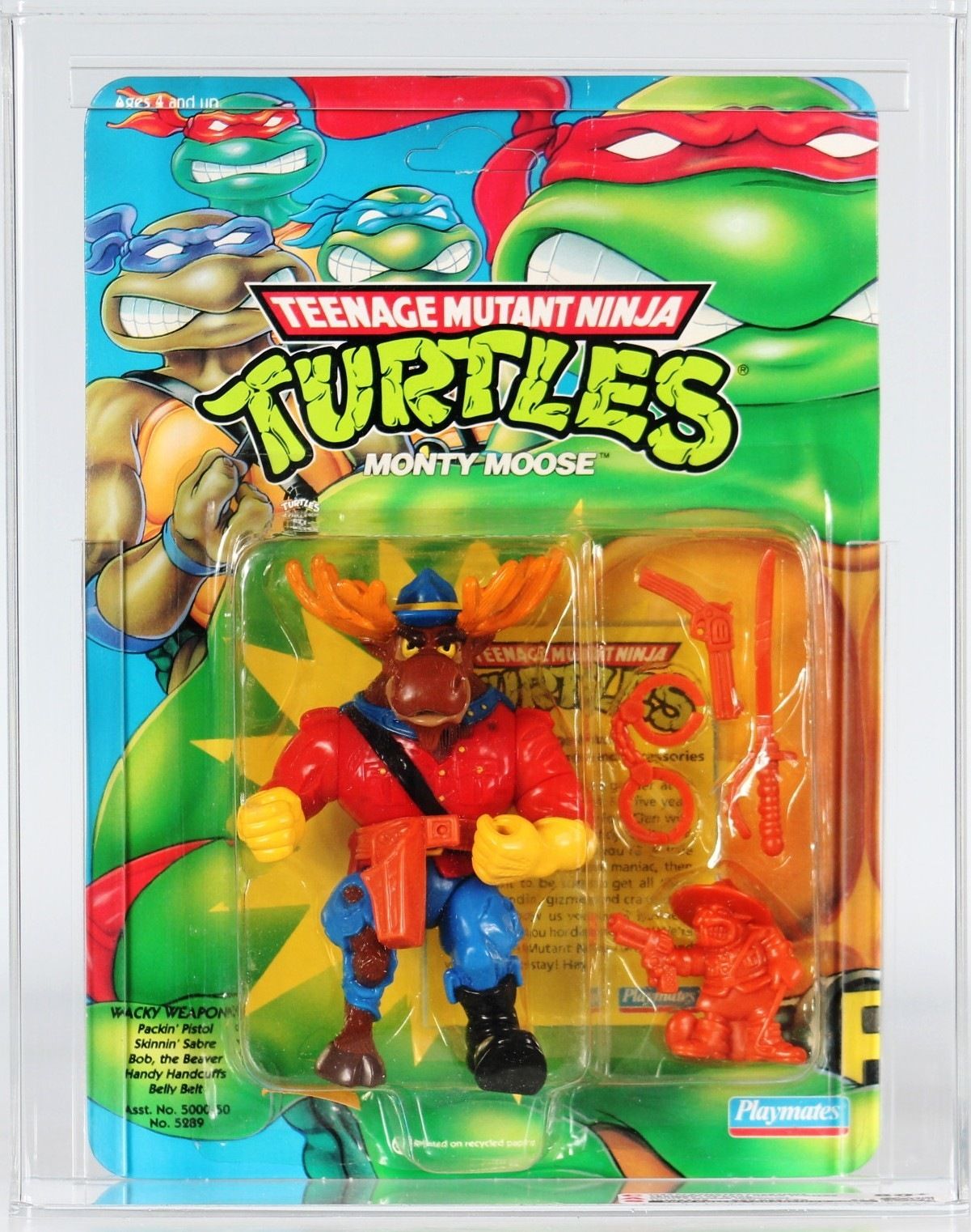 定率割引 西日本 1992 Playmates Teenage Mutant Ninja Turtles Carded Action アメコミ
