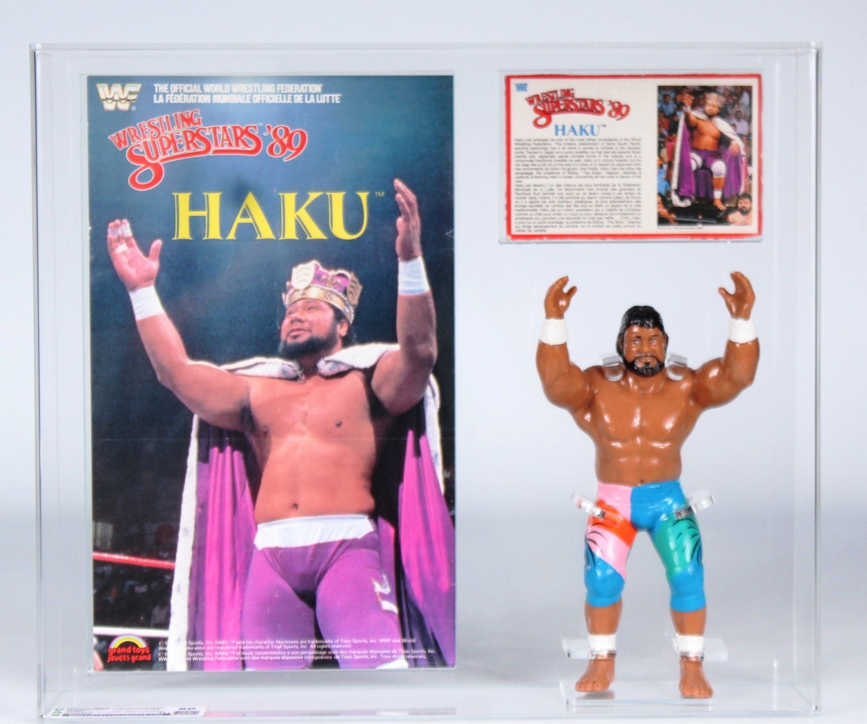 1989 LJN Grand Toys WWF Wrestling Superstars Loose Action
