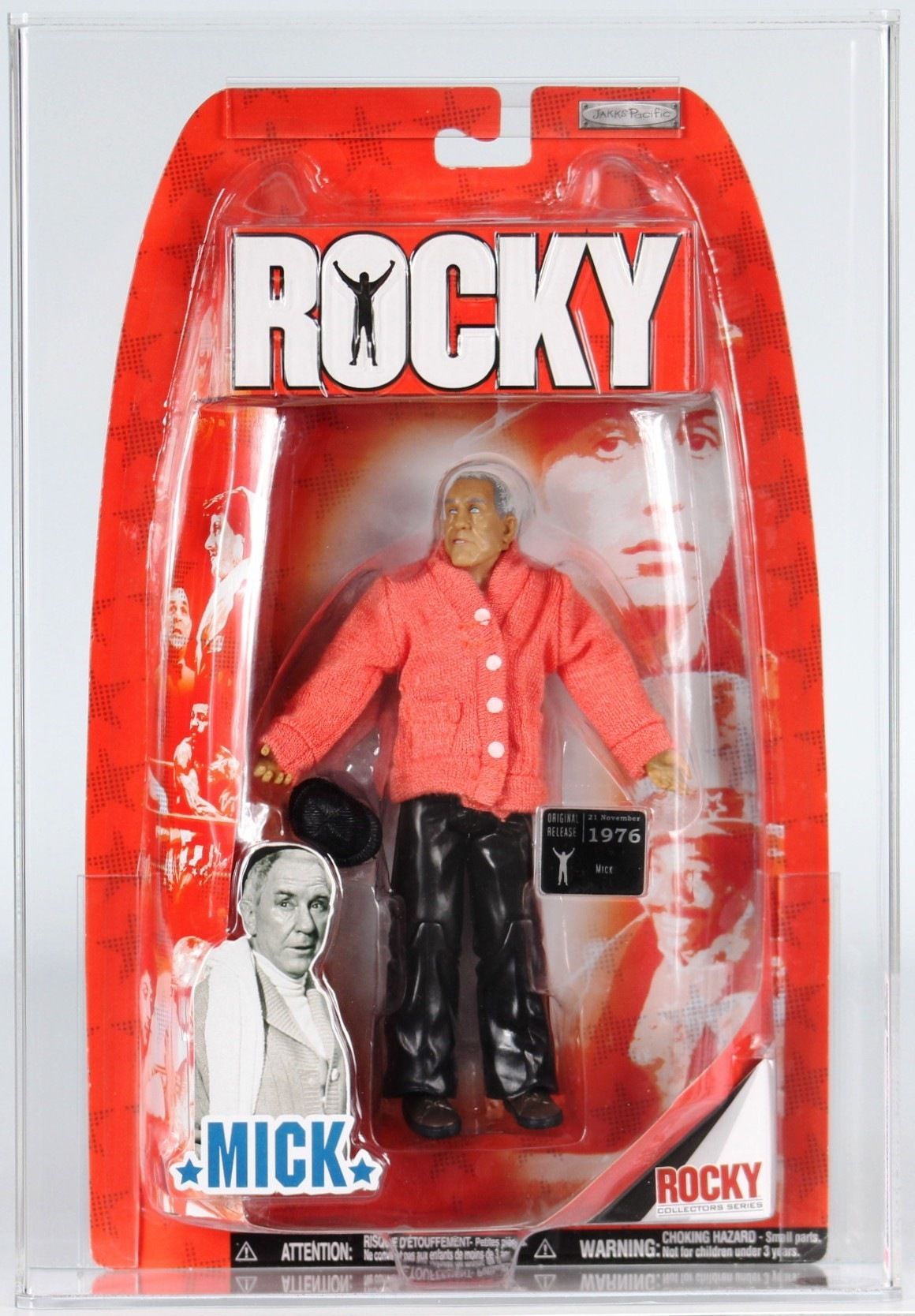 2006 Jakks Pacific Rocky Collector Series Carded Action
