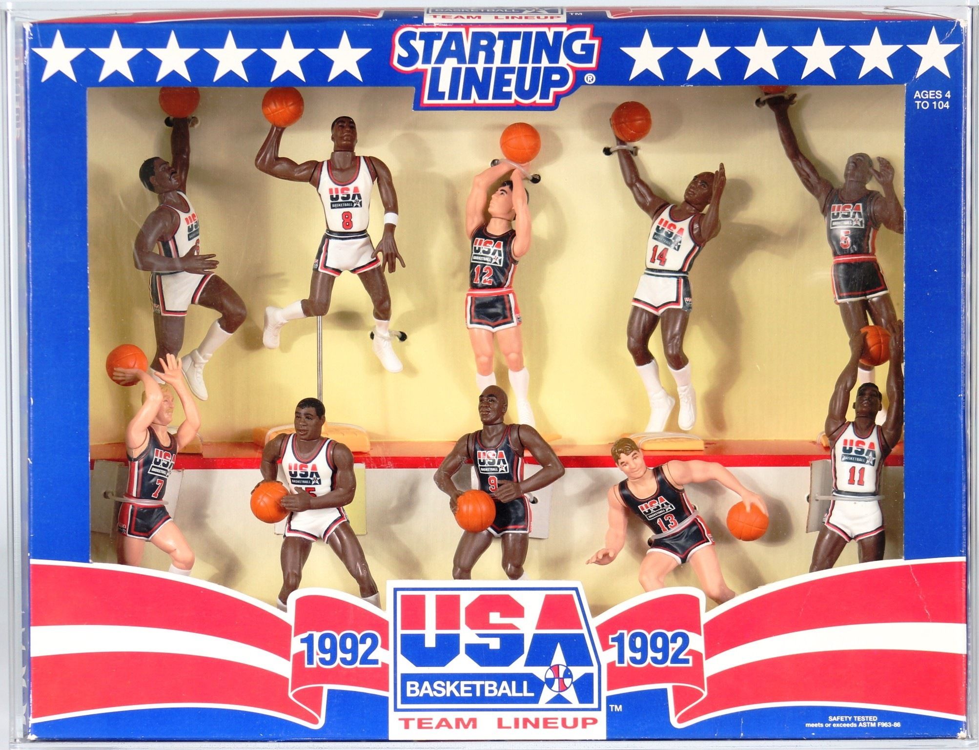 大人気アイテム 1992 Kenner Starting Lineup NBA Boxed Sports Figures - USA スポーツ