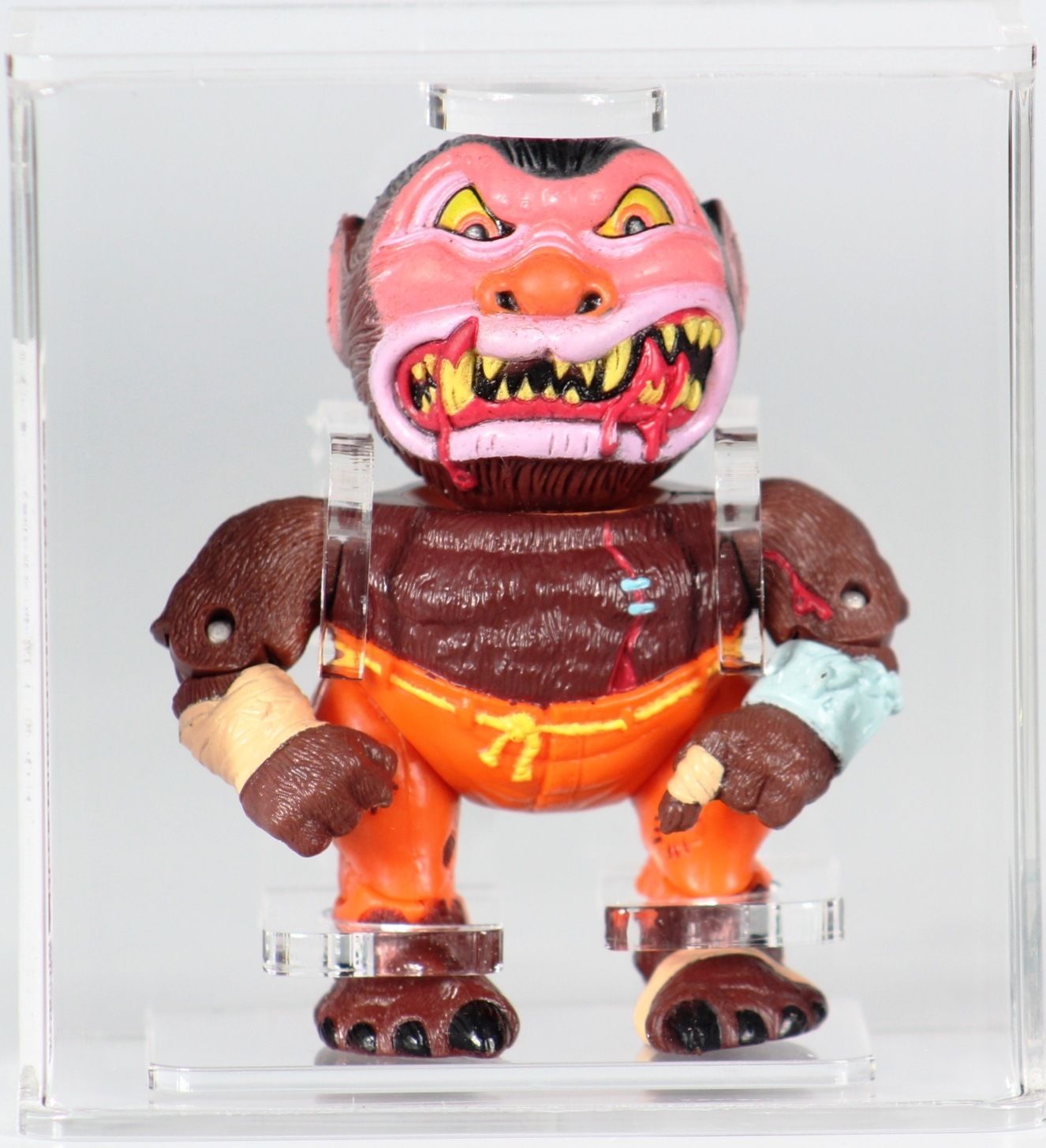 1986 MADBALLS Wind-Up Toy Screamin Meemie Baseball Vintage