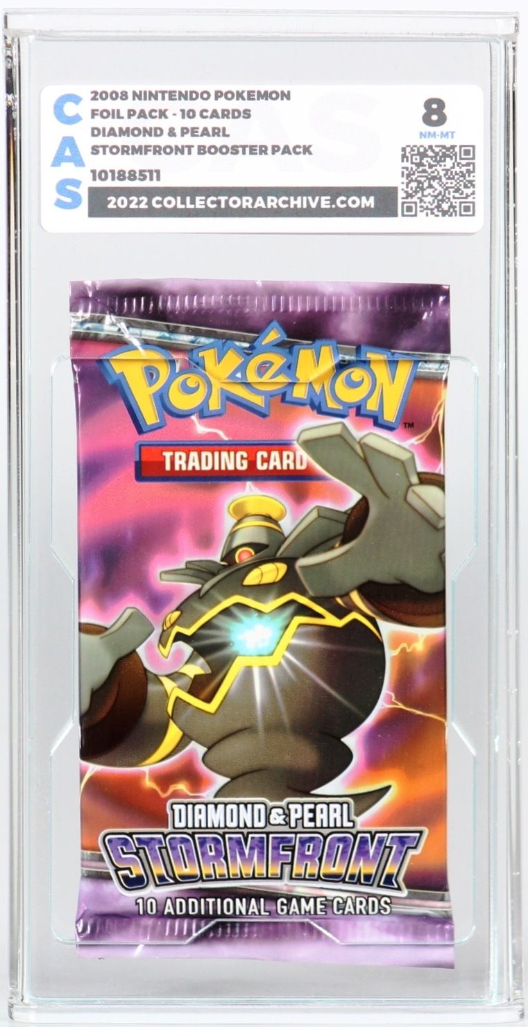 2008 Nintendo Pokemon Diamond & Pearl Stormfront Booster