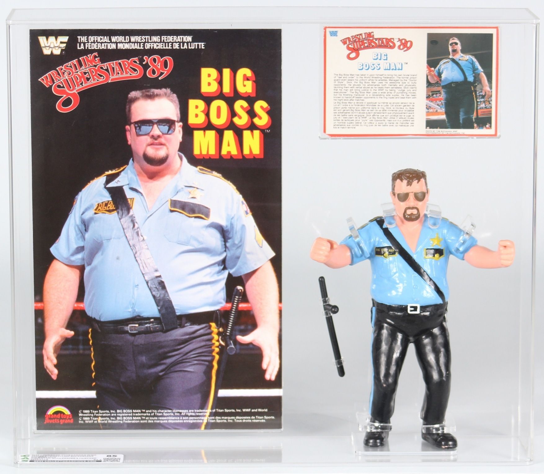 1989 LJN Grand Toys WWF Wrestling Superstars Loose Action