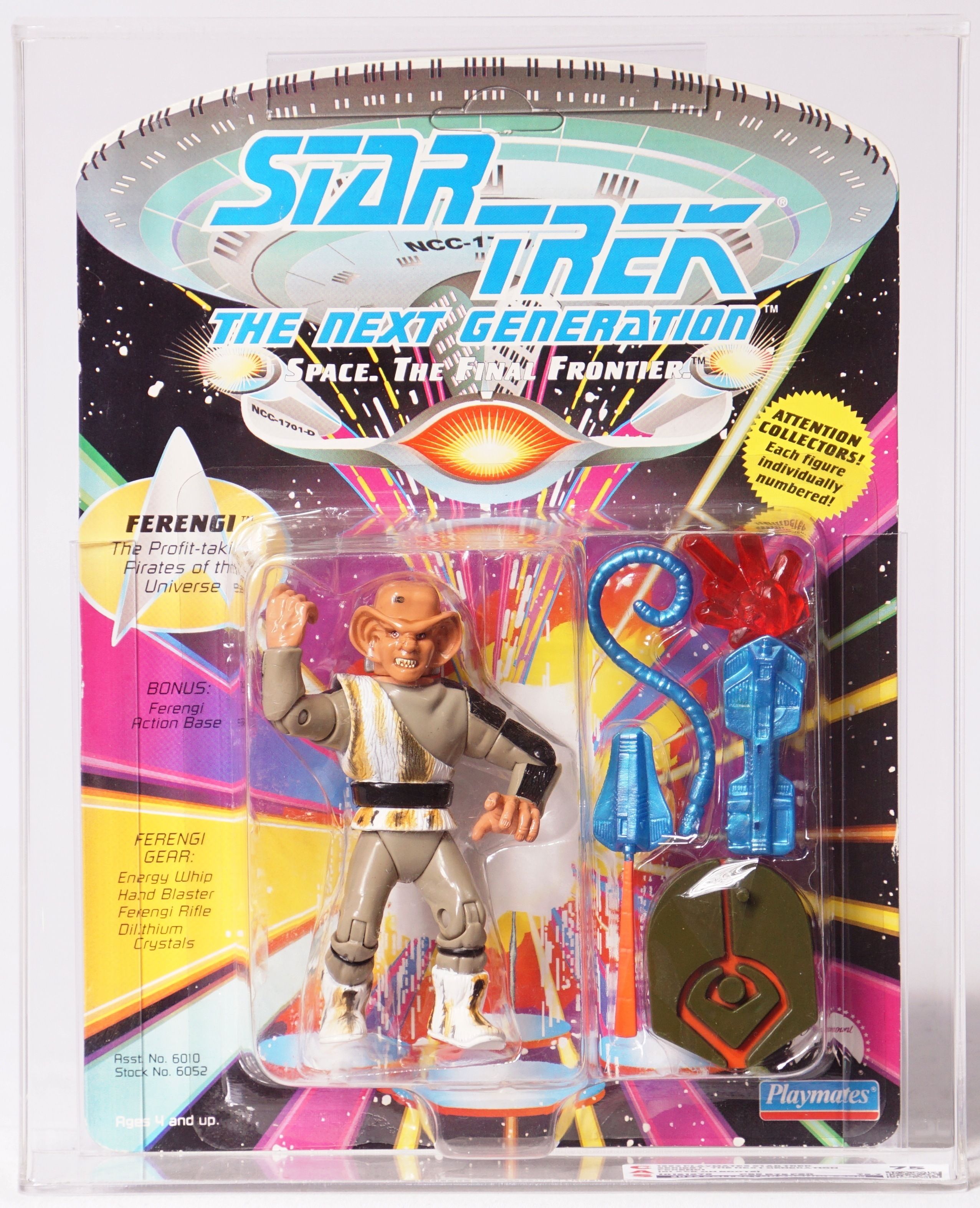 1992 Playmates Star Trek TNG Carded Action Figure - Ferengi