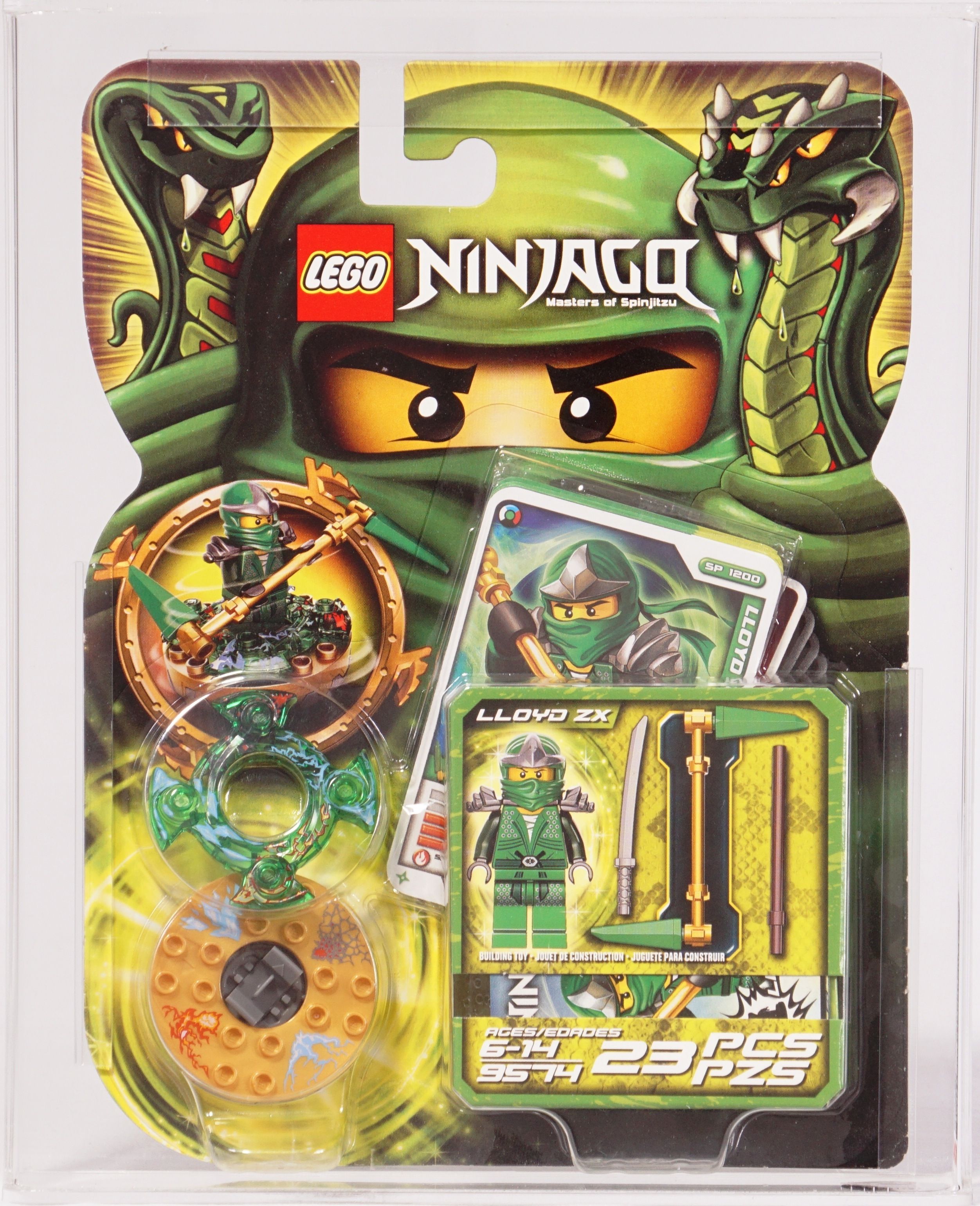 2012 LEGO Ninjago Carded Mini Figure - #9574 Lloyd ZX