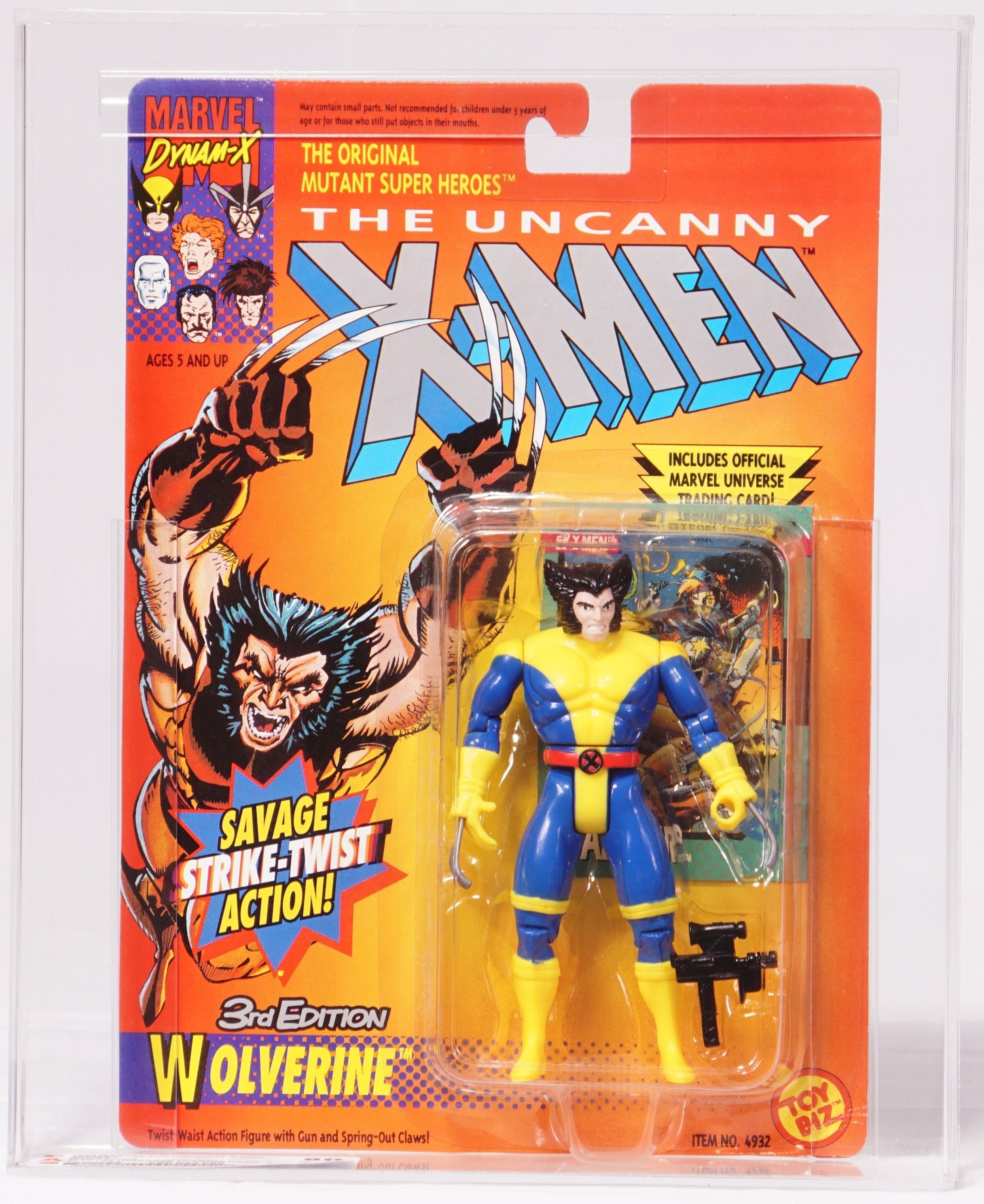 1992 Marvel Comics The Uncanny X-Men Carded Action Figure - Wolverine 1992 Marvel Comics The Uncanny X-Men Carded Action Figure - Wolverine