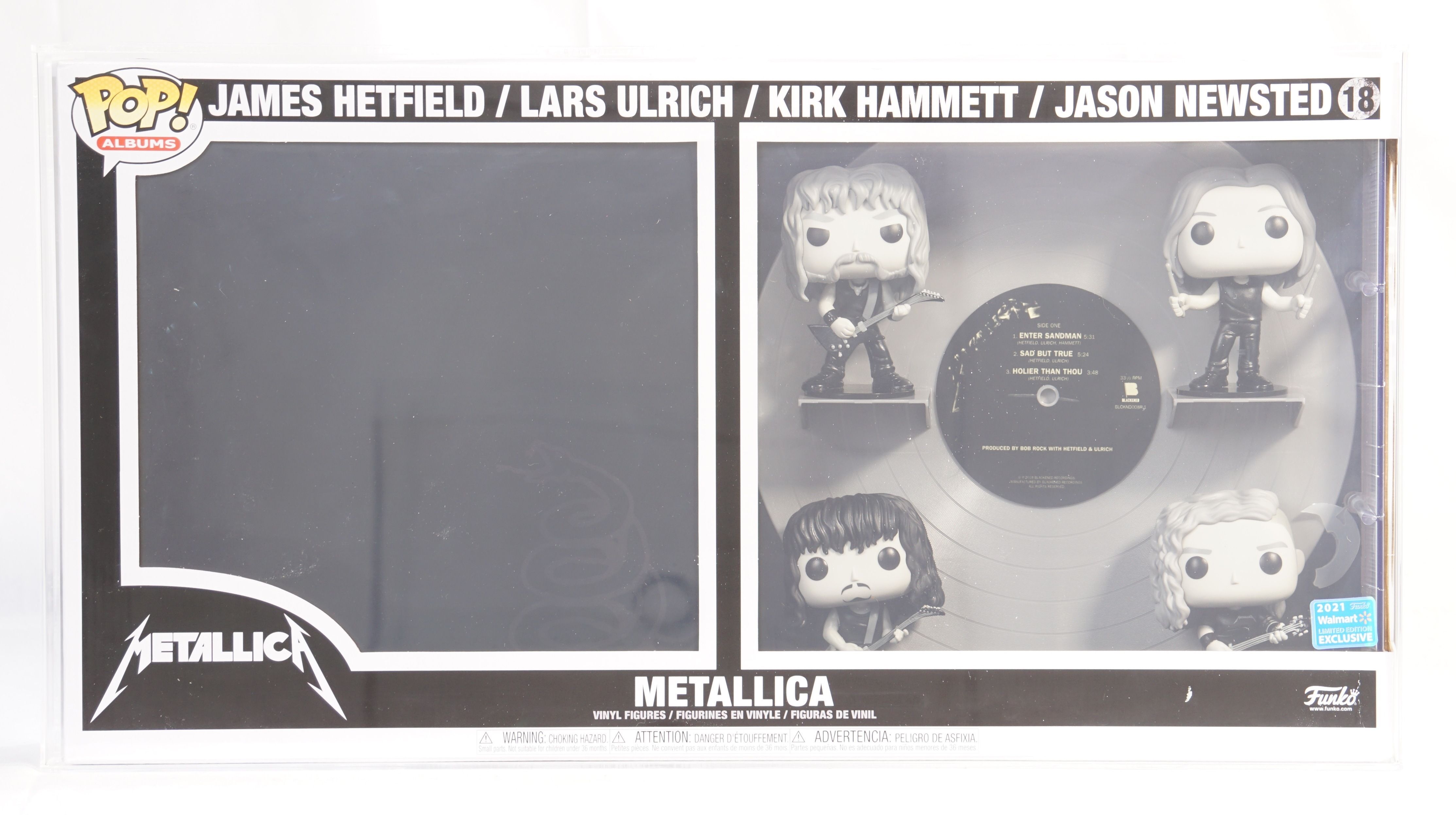 2021 Funko Pop Boxed Vinyl Figure Set - Metallica Deluxe Album 4-Pack