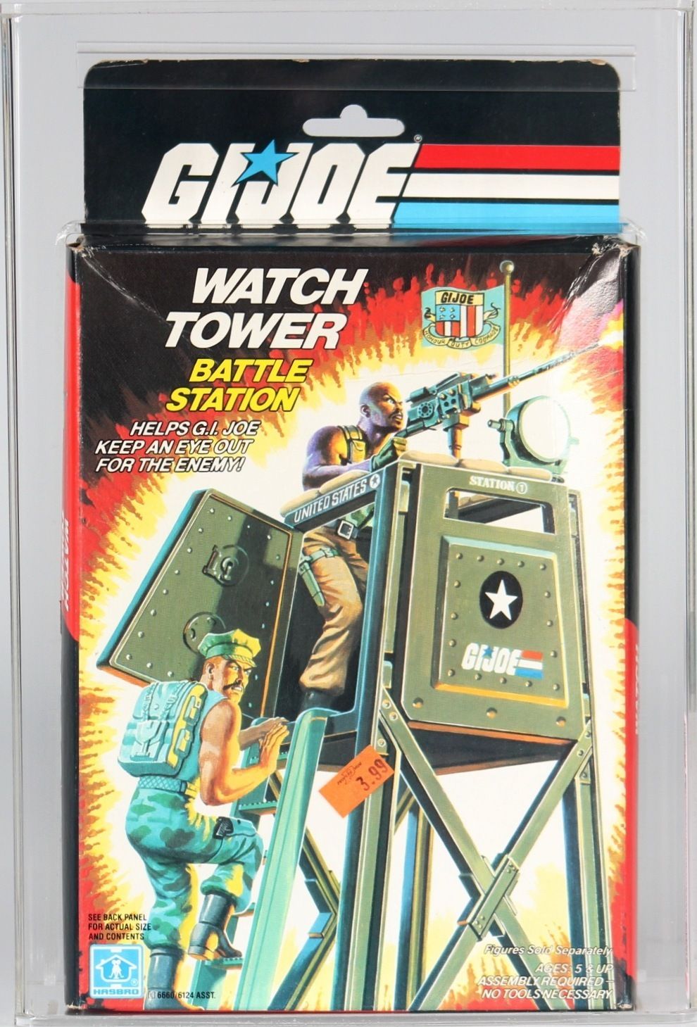 1984 Hasbro G.I. Joe Boxed Accessory - Watch Tower Battle Station