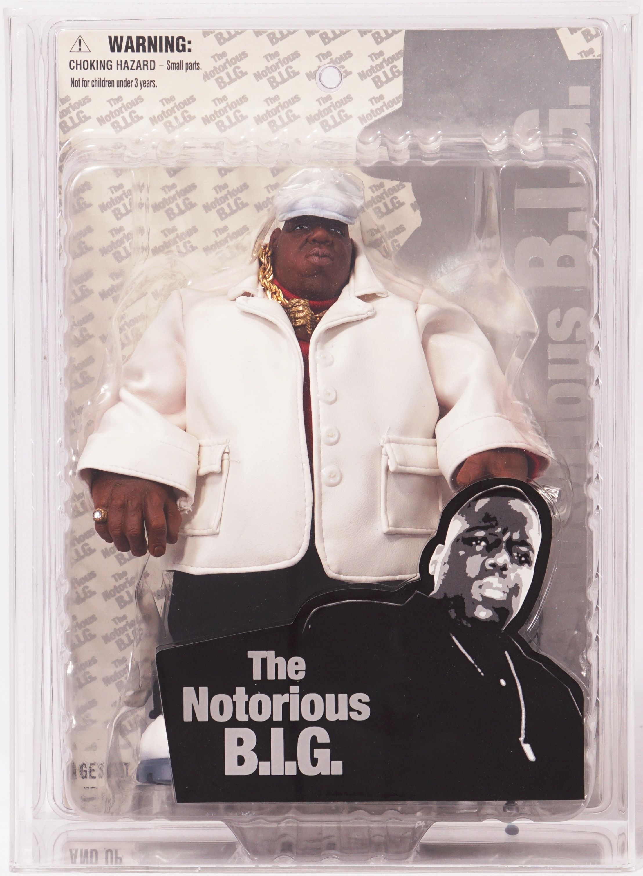 2006 Mezco Toys Carded Action Figure - The Notorious B.I.G.