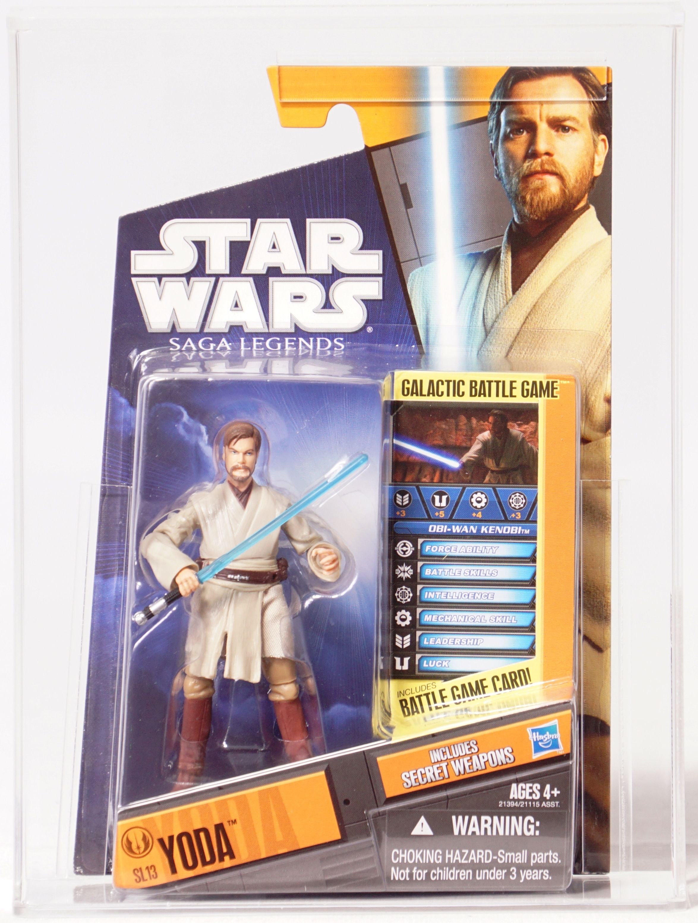 2010 Hasbro Star Wars Saga Legends Carded Action Figure - SL12 Obi-Wan  Kenobi
