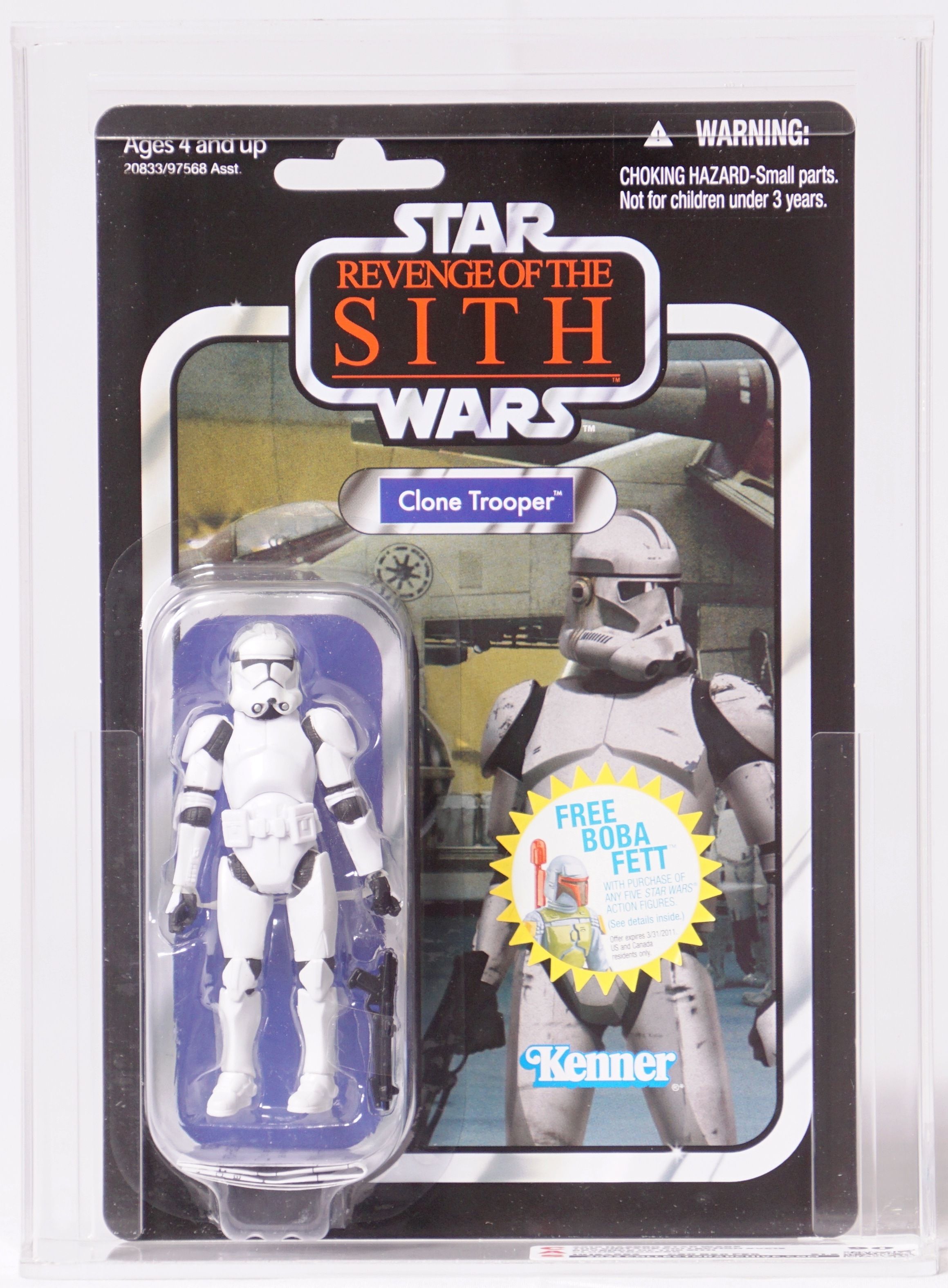 Amazon.com: Hasbro Star Wars 2010 Clone Trooper Episode III