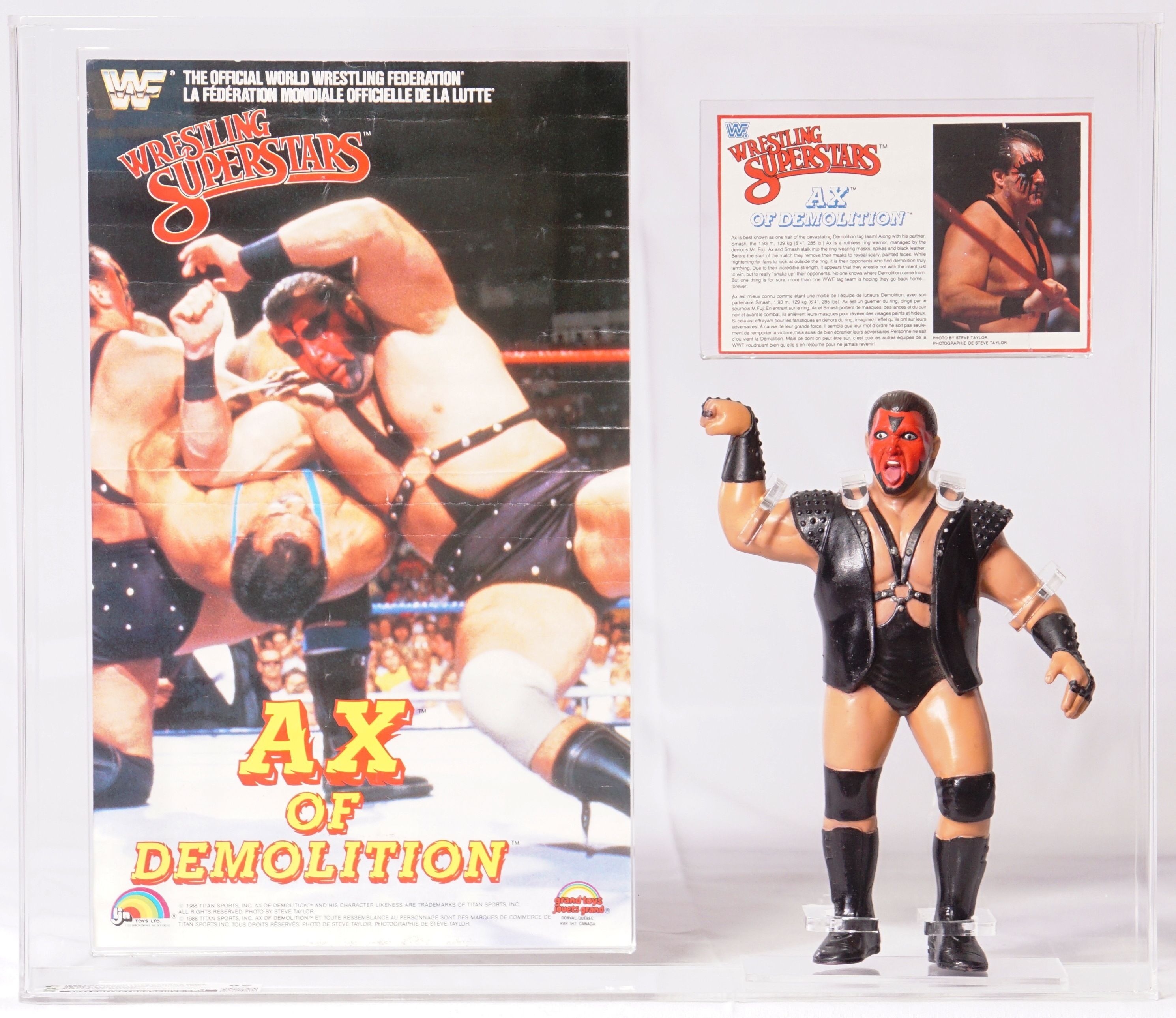 最新 Toys Grand LJN 1988 WWF Action Loose Superstars Wrestling スポーツ