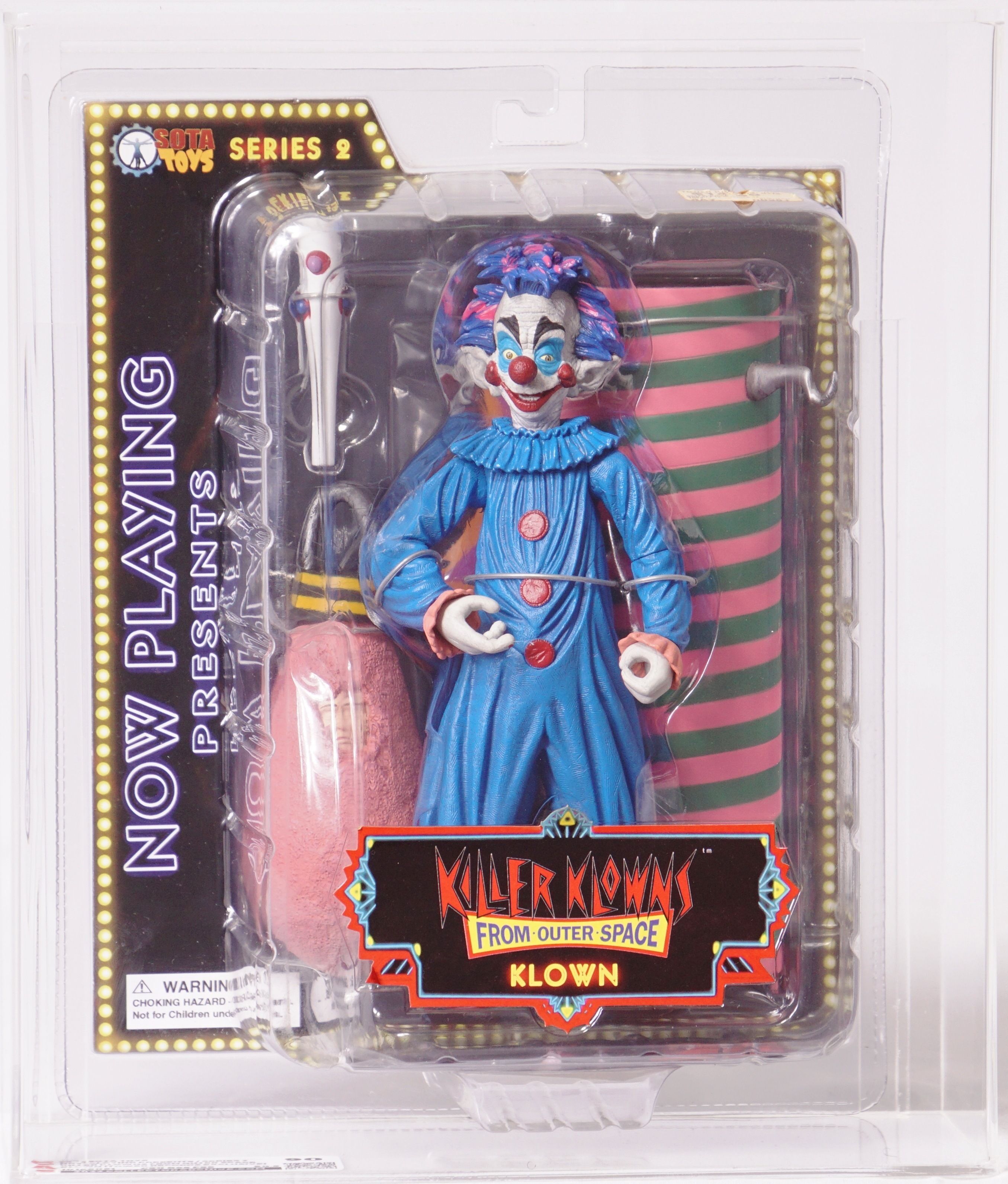 2005 Sota Toys Now Playing Presents Killer Klowns From Outer Space Carded Action Figure Klown Tower Records Exclusive