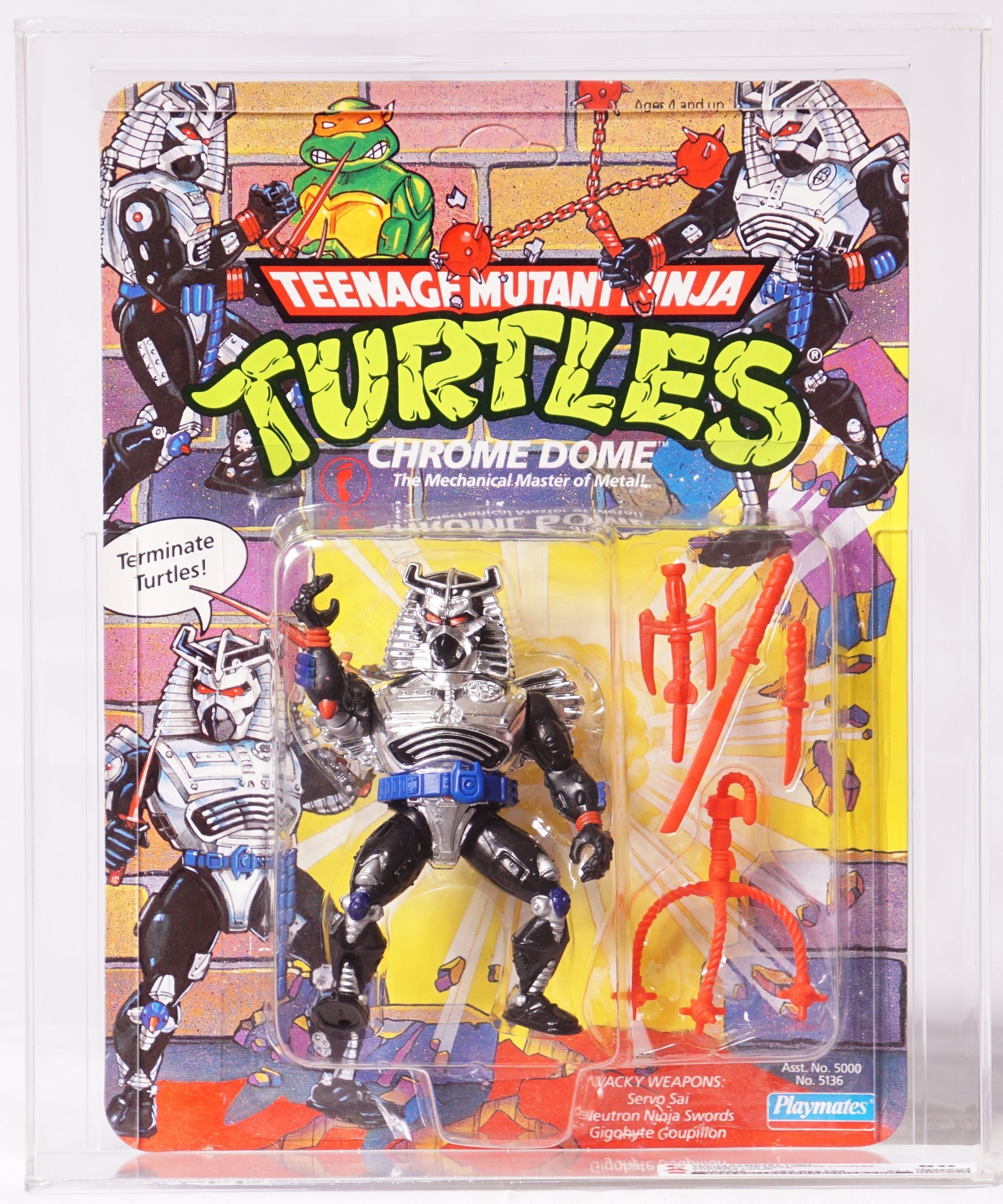 1991 Playmates Teenage Mutant Ninja Turtles Carded Action 1991 Playmates Teenage Mutant Ninja Turtles Carded Action