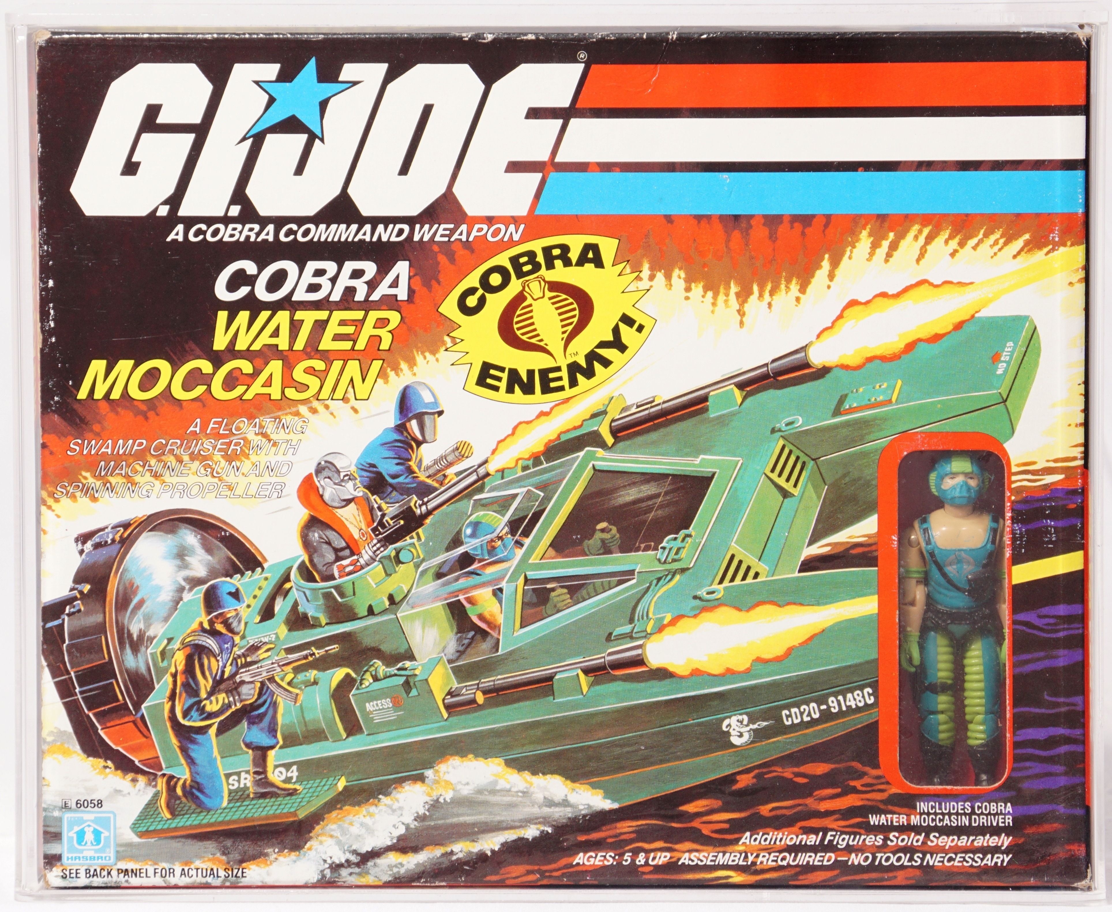 1984 Hasbro G.I. Joe Boxed Vehicle - Cobra Water Moccasin