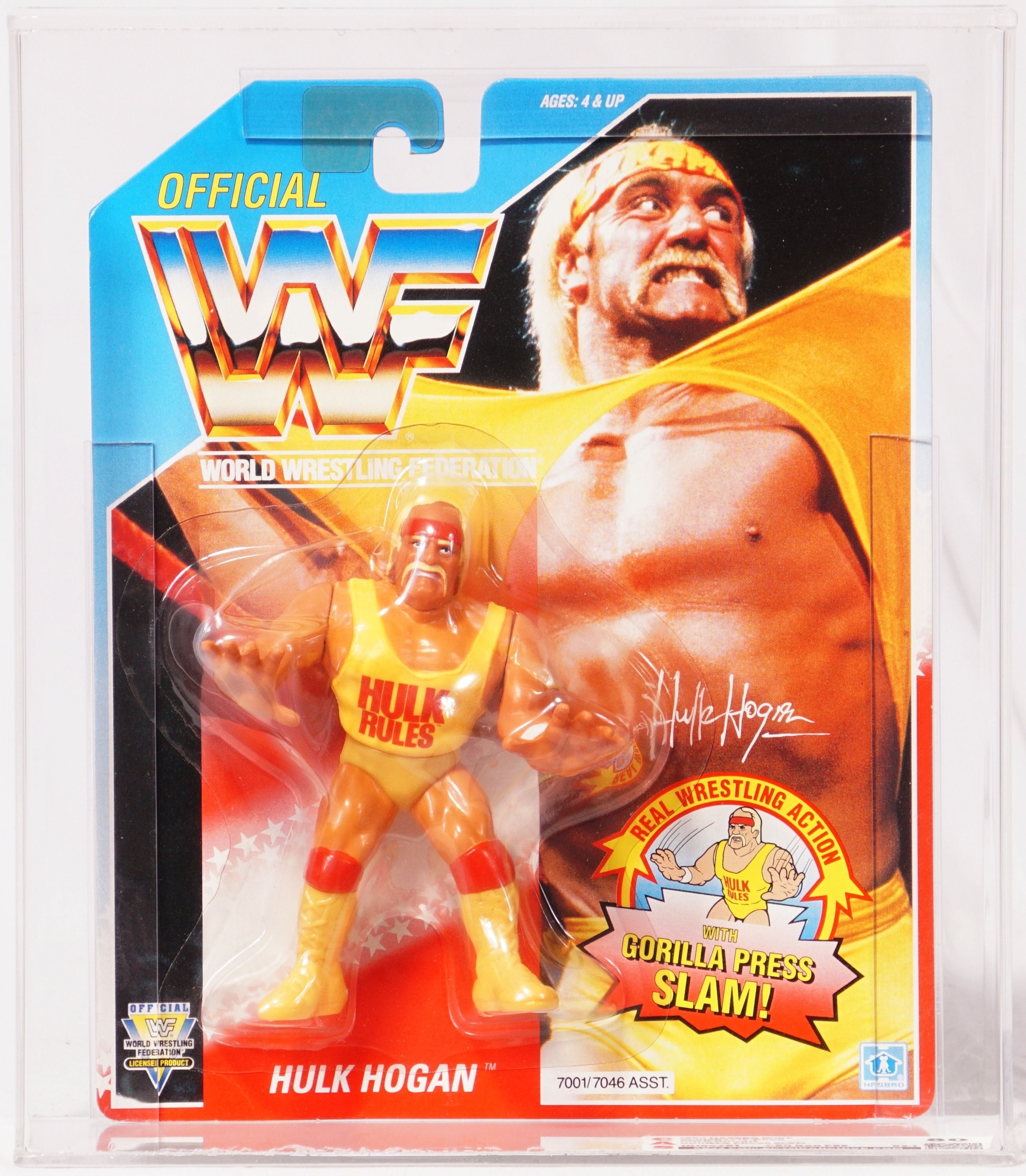 1991 Hasbro WWF Carded Action Figure - Hulk Hogan