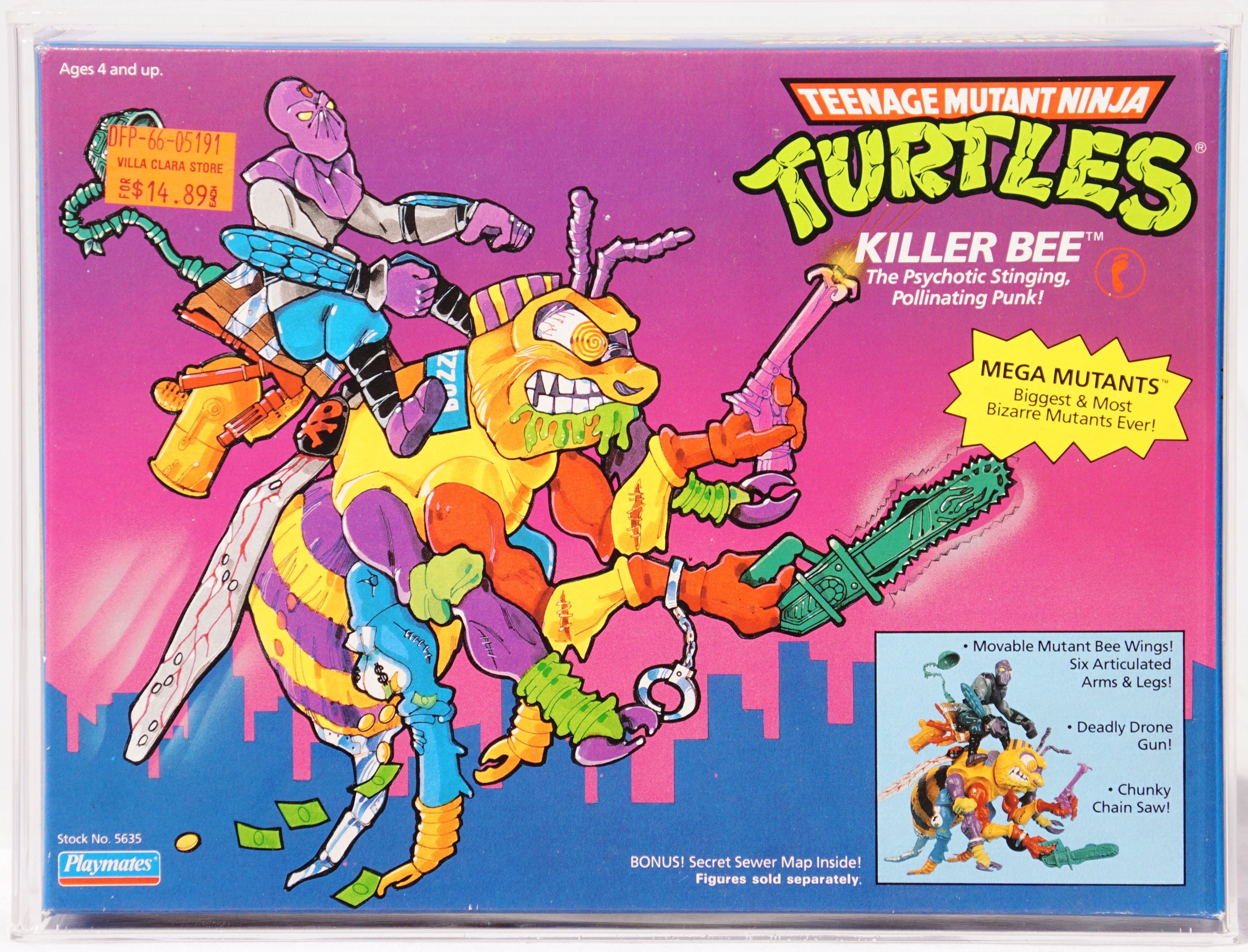 【ふるさと割】 1990 Playmates Teenage Mutant Ninja Turtles Boxed Vehicle アメコミ