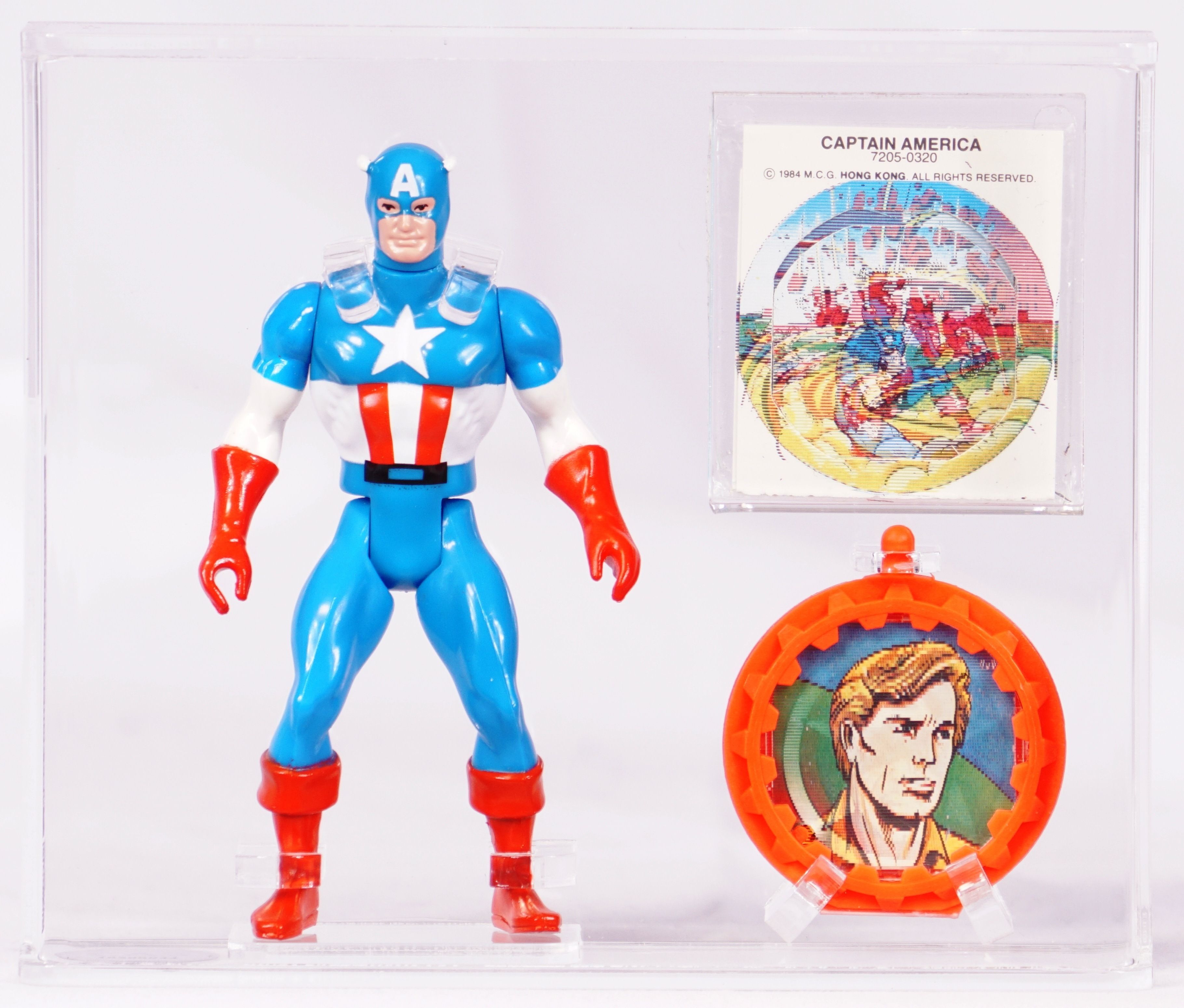 保障できる 1984 Mattel Secret Wars Loose Action Figure - Captain America アメコミ