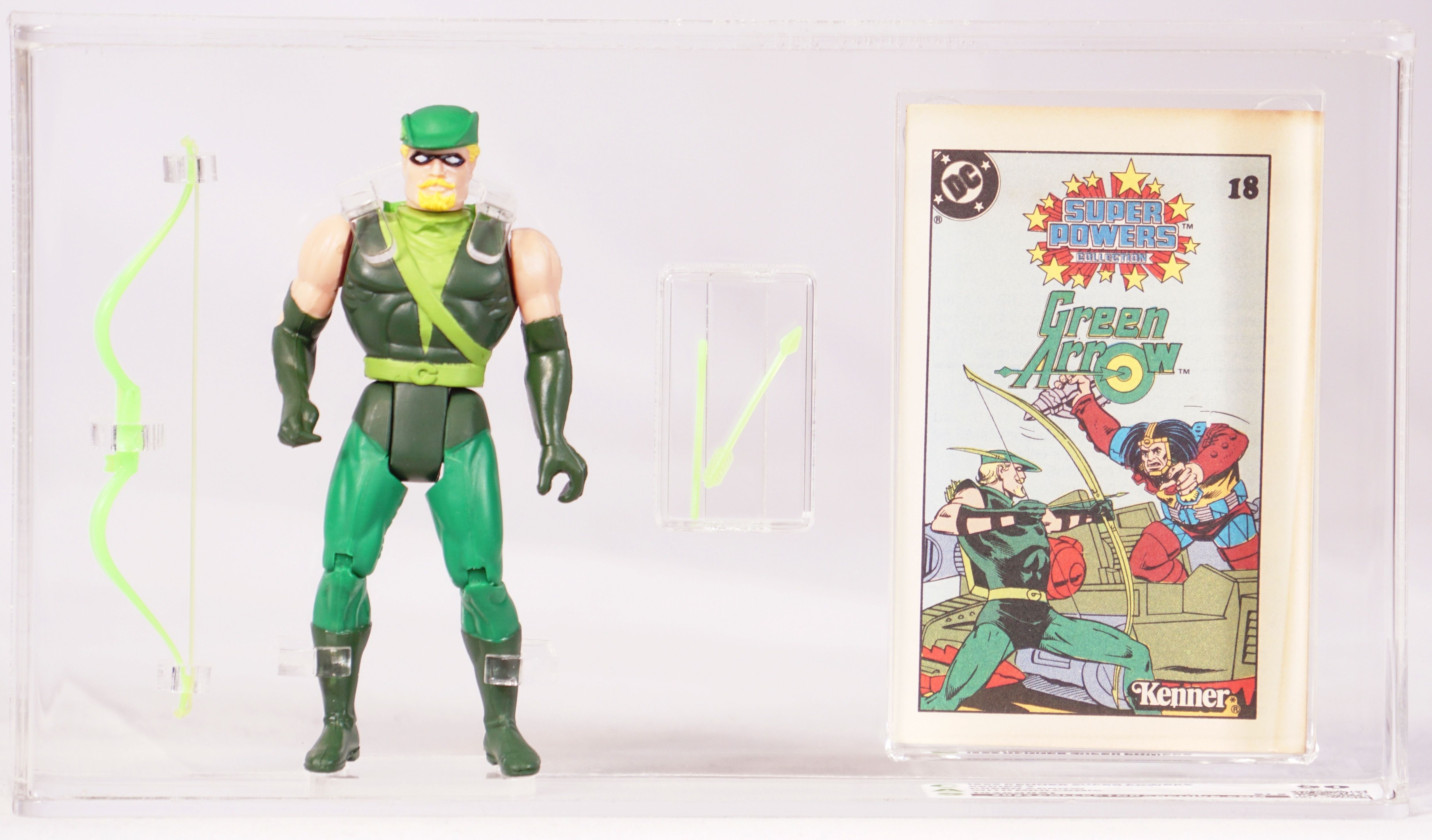VTG 1985 Kenner DC Super Powers GREEN ARROW with Original