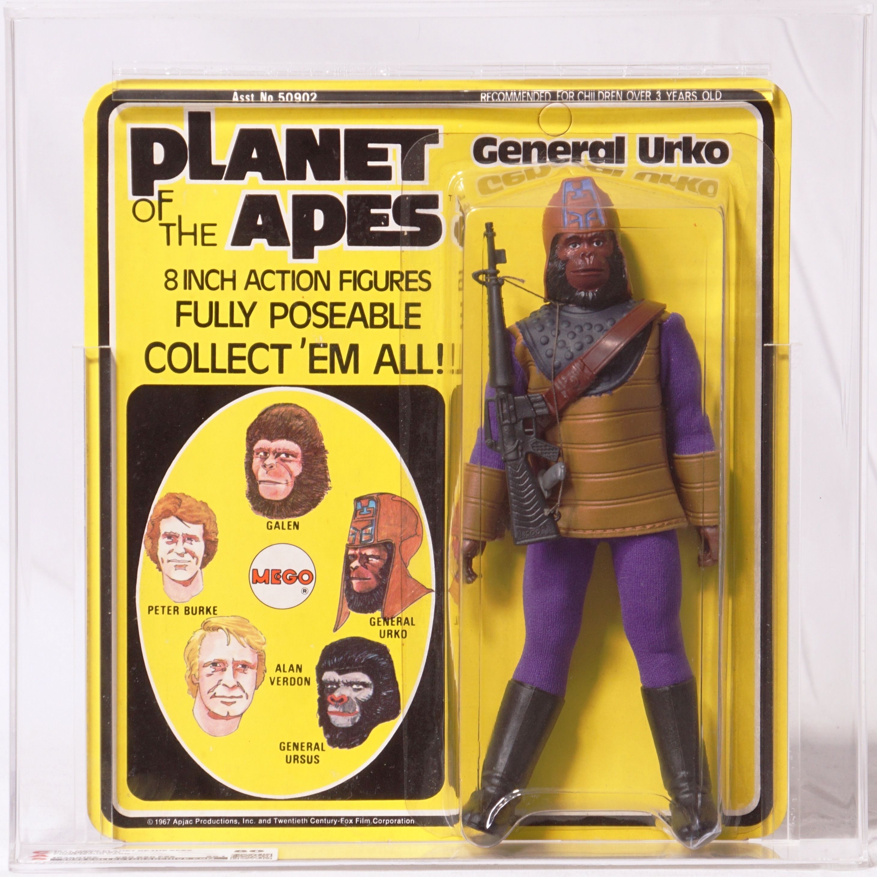 韓国 ファッション通販 Mego 1974 Planet Urko General - Figure Action Carded Apes the of 