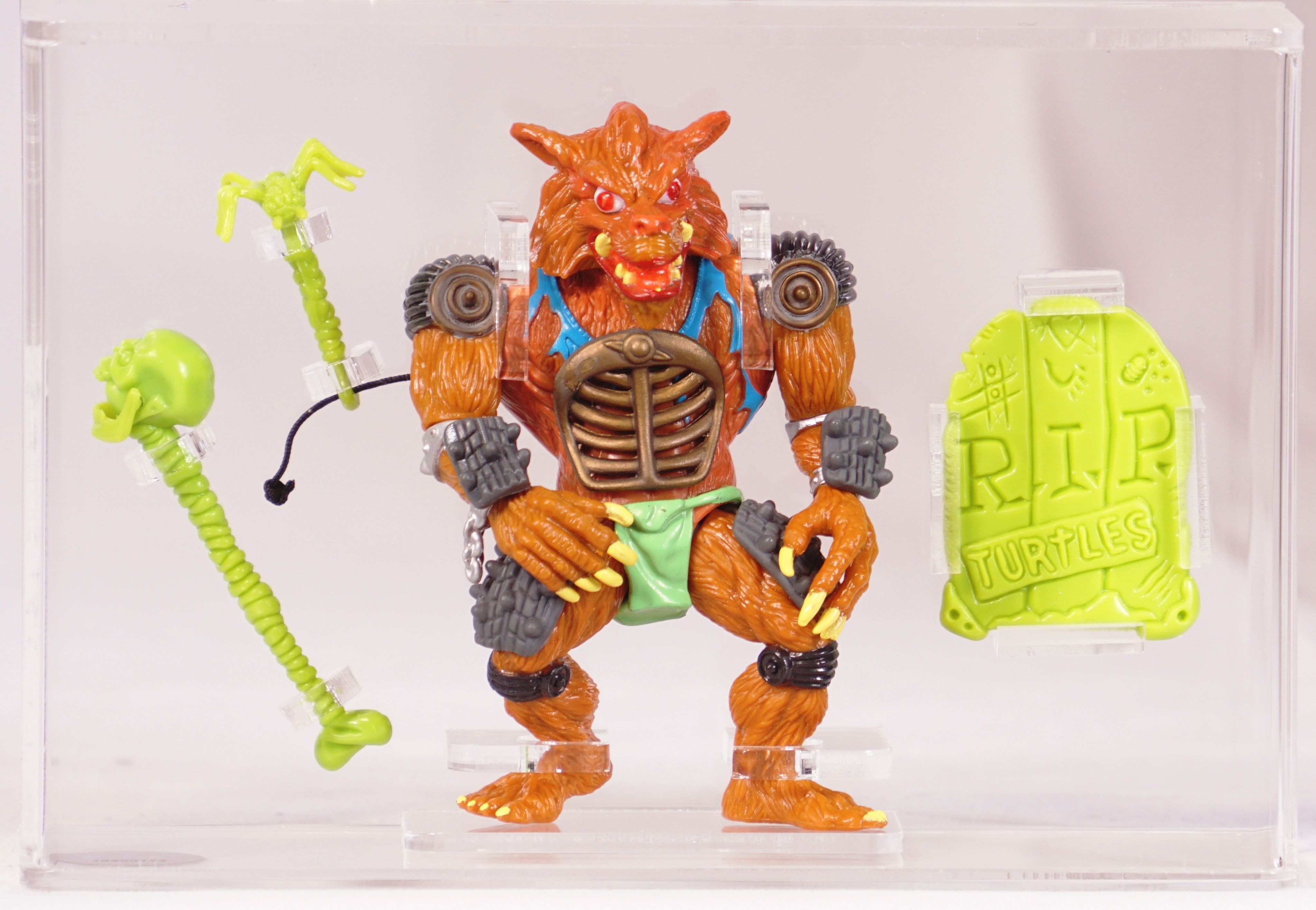 1991 Playmates Teenage Mutant Ninja Turtles Loose Action Figure Rahzar