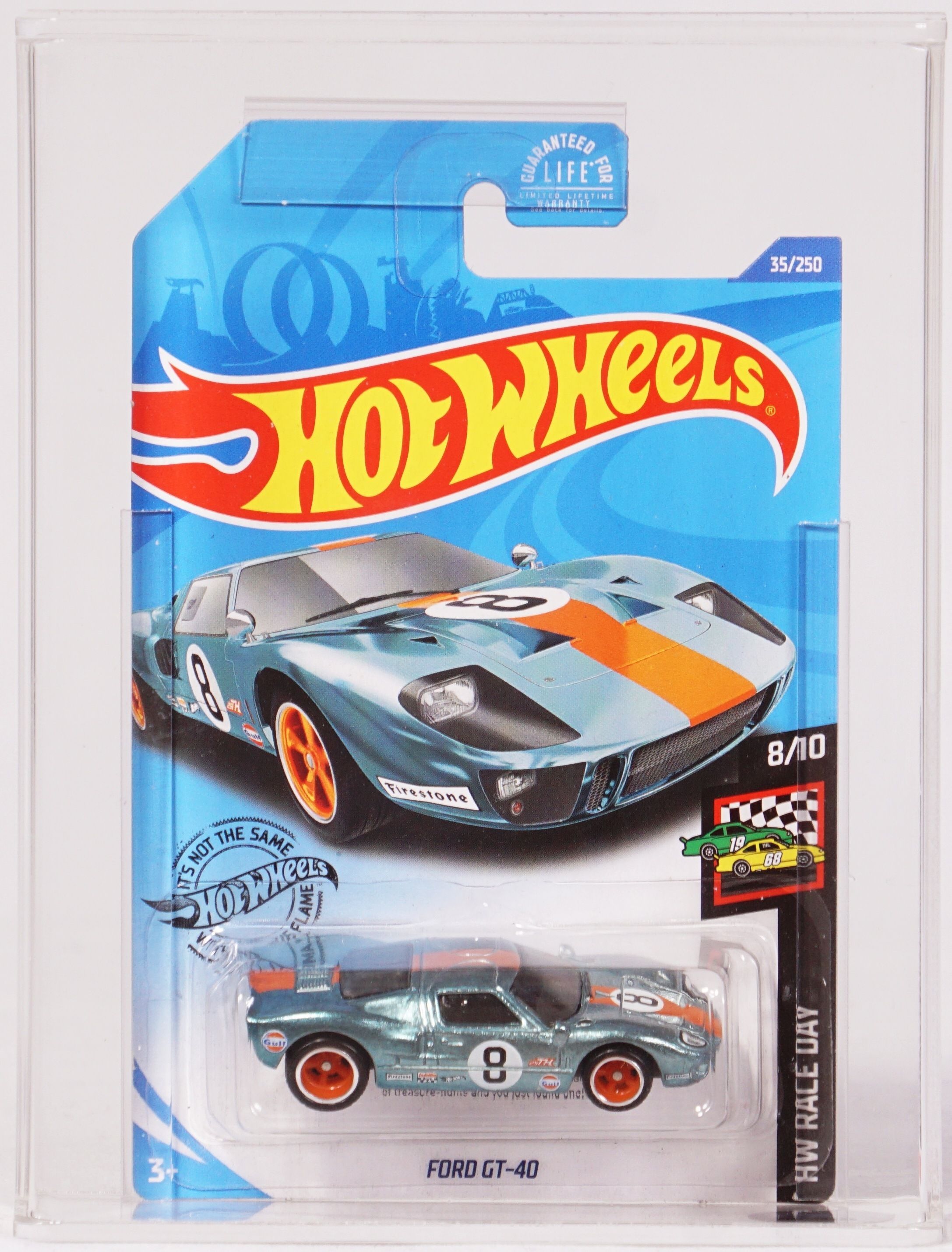 2020 Mattel Hot Wheels Race Day Carded Vehicle Ford GT 40 Super Treasure Hunt
