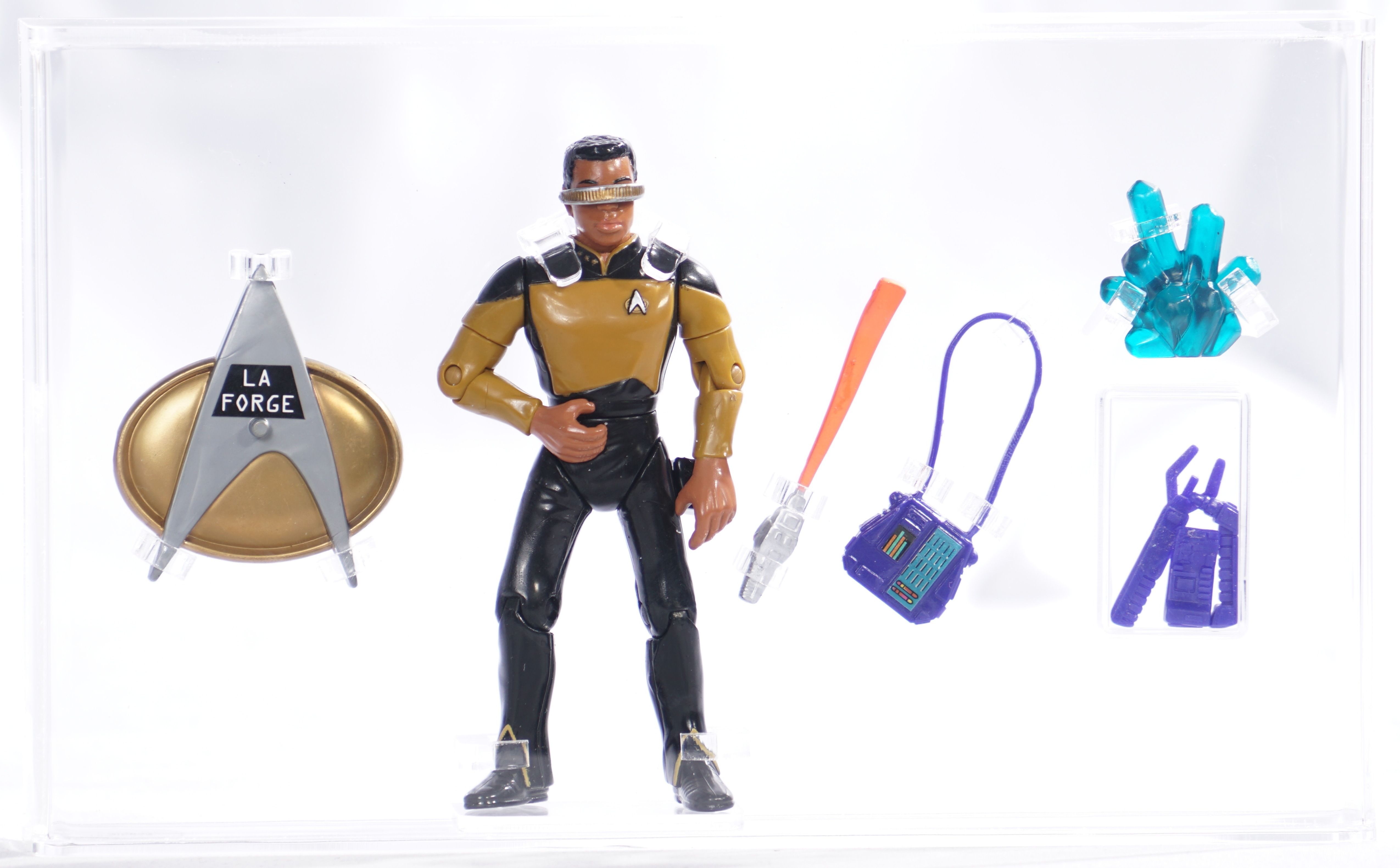 最新最全の TNG Trek Star Playmates 1992 Loose Figure Action バッグ