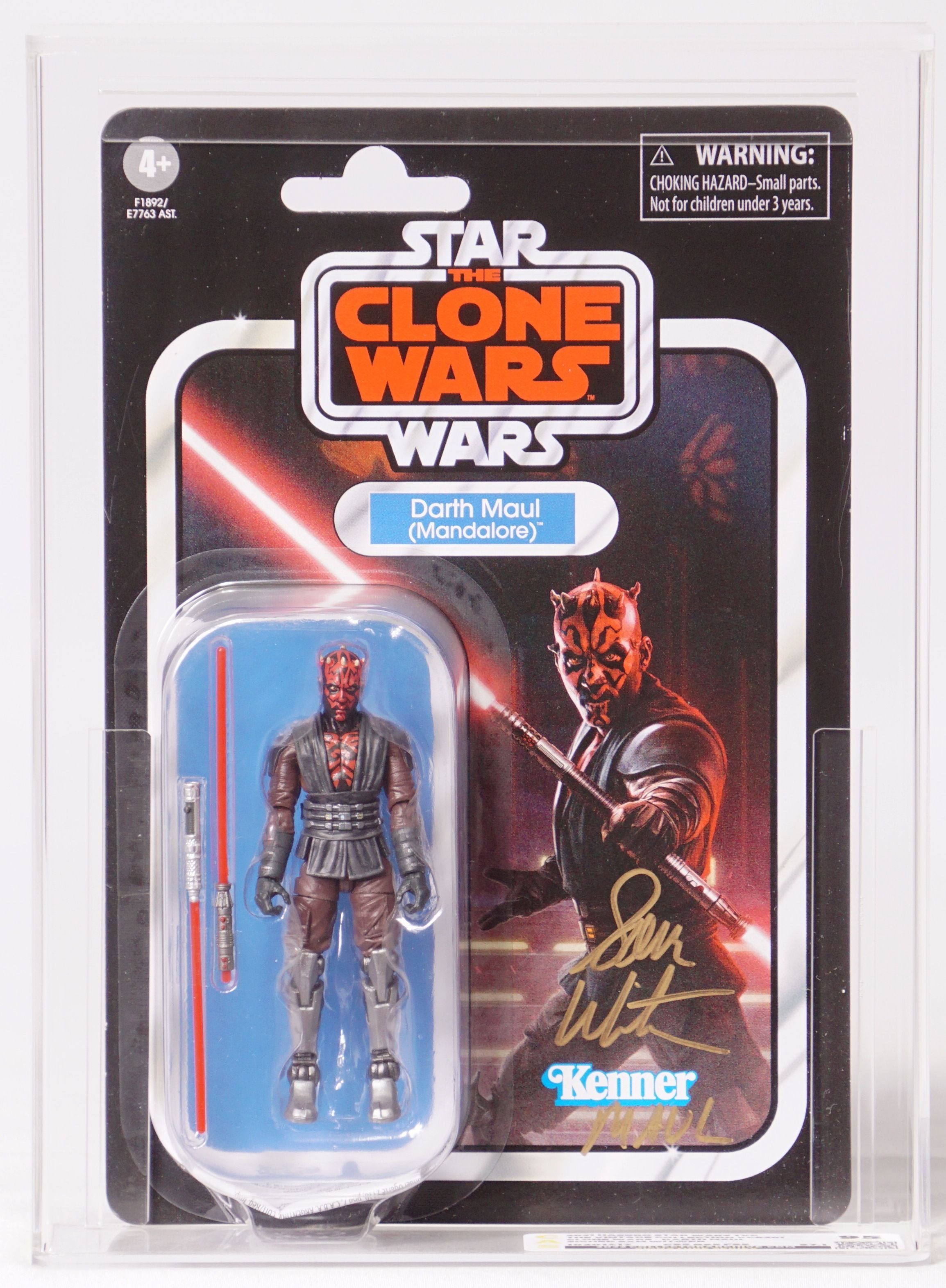 CUSTOM 2021 Hasbro Star Wars Vintage Collection Carded Figure - VC201 Darth  Maul (Mandalore) (Signed by Sam Witwer)