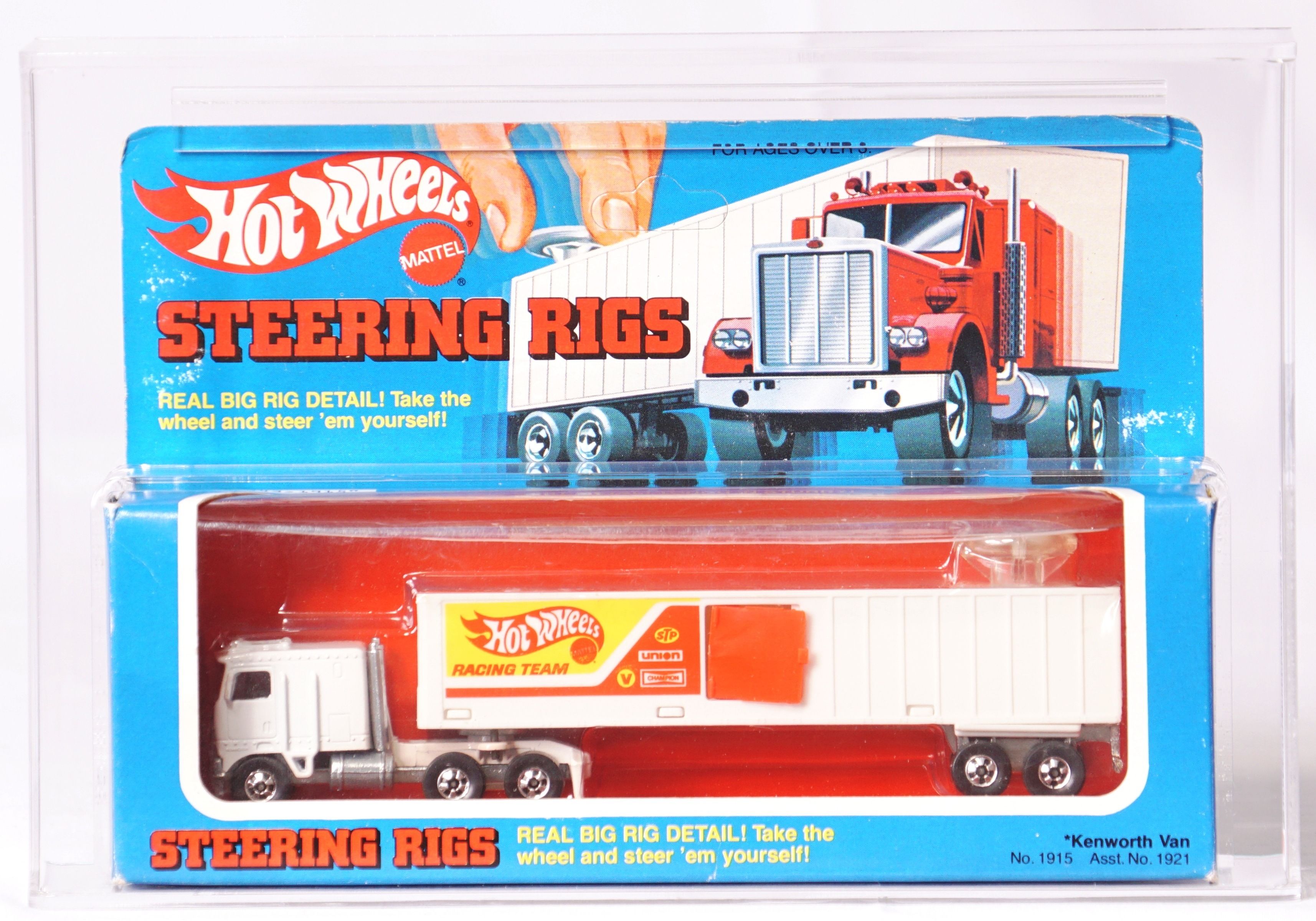 1980 Mattel Hot Wheels Steering Rigs Boxed Vehicle Kenworth Van