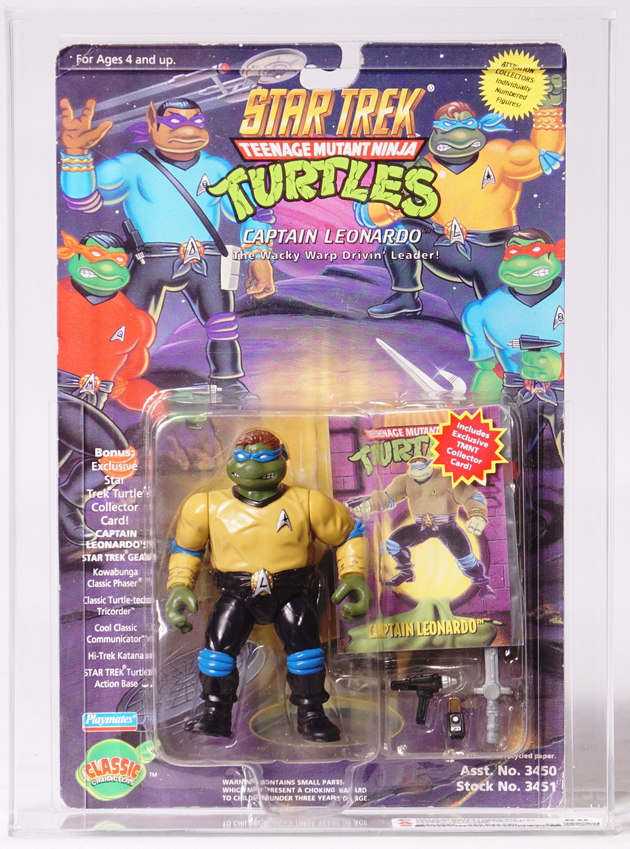 Teenage Mutant Ninja Turtles Star Trek Captain Leonardo by
