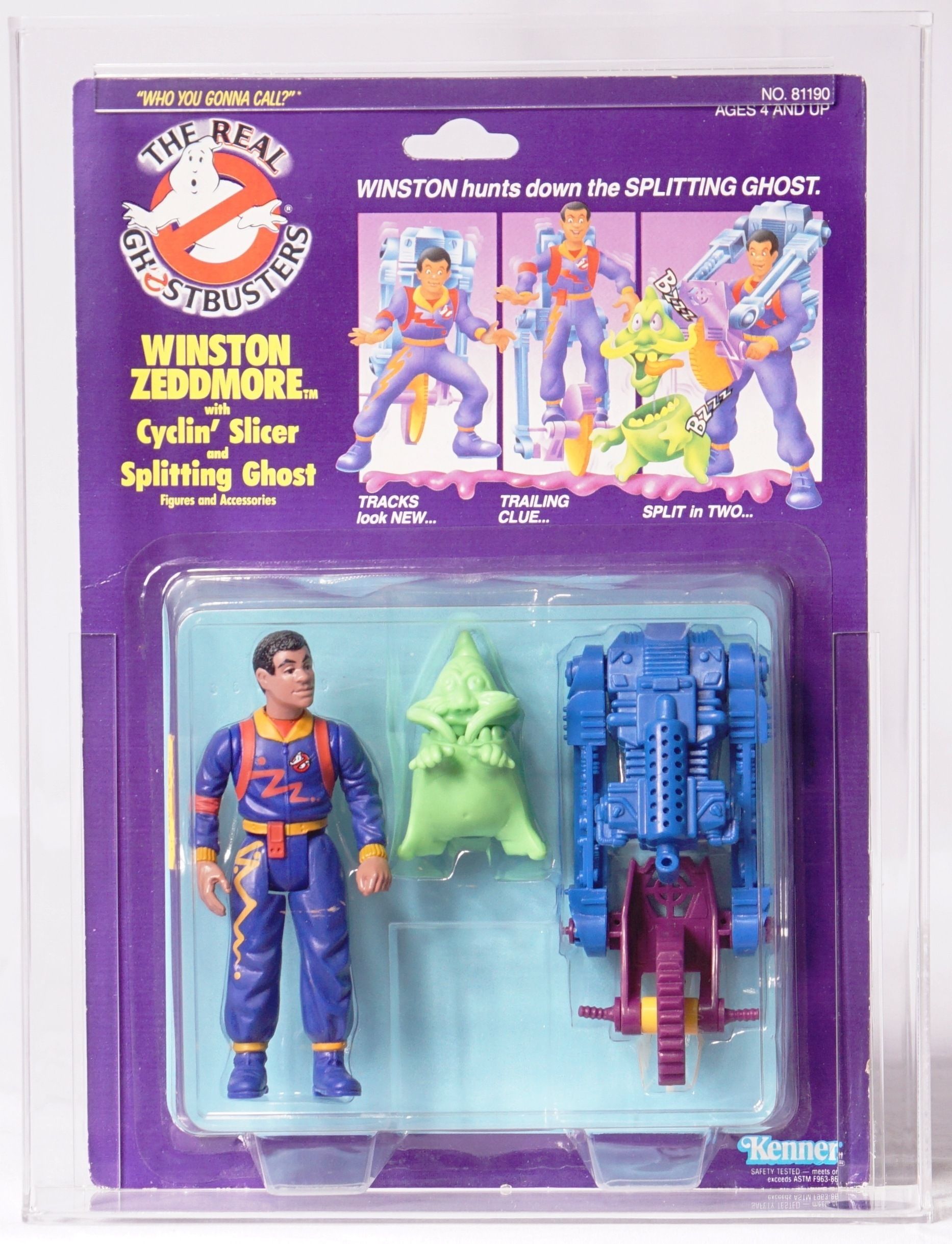 1986 Kenner The Real Ghostbusters Carded Action Figure