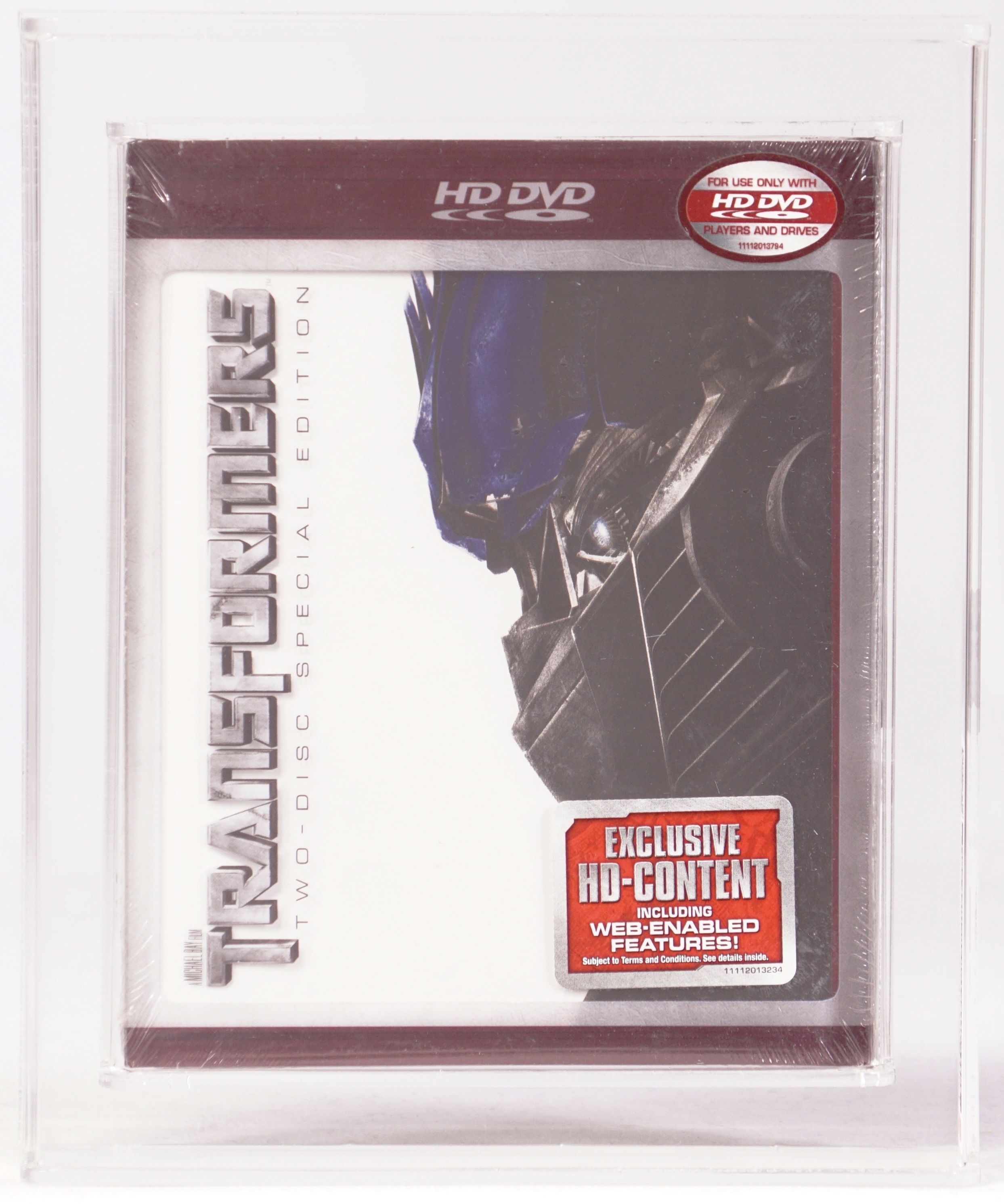 2007 Dream Works Sealed HD DVD Disc - Transformers 2-Disc