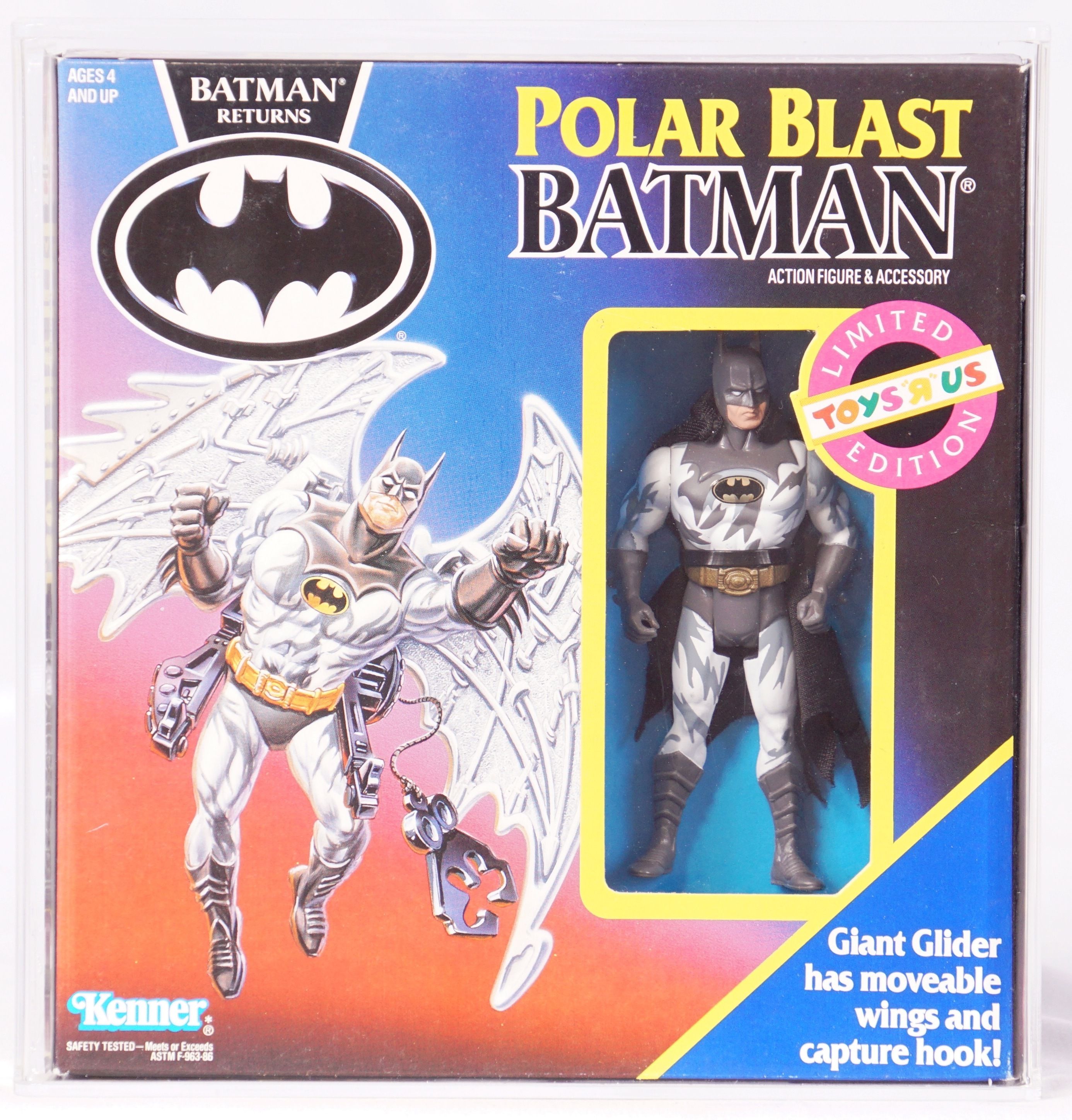 1991 Kenner Batman Returns Boxed Action Figure - Polar Blast Batman
