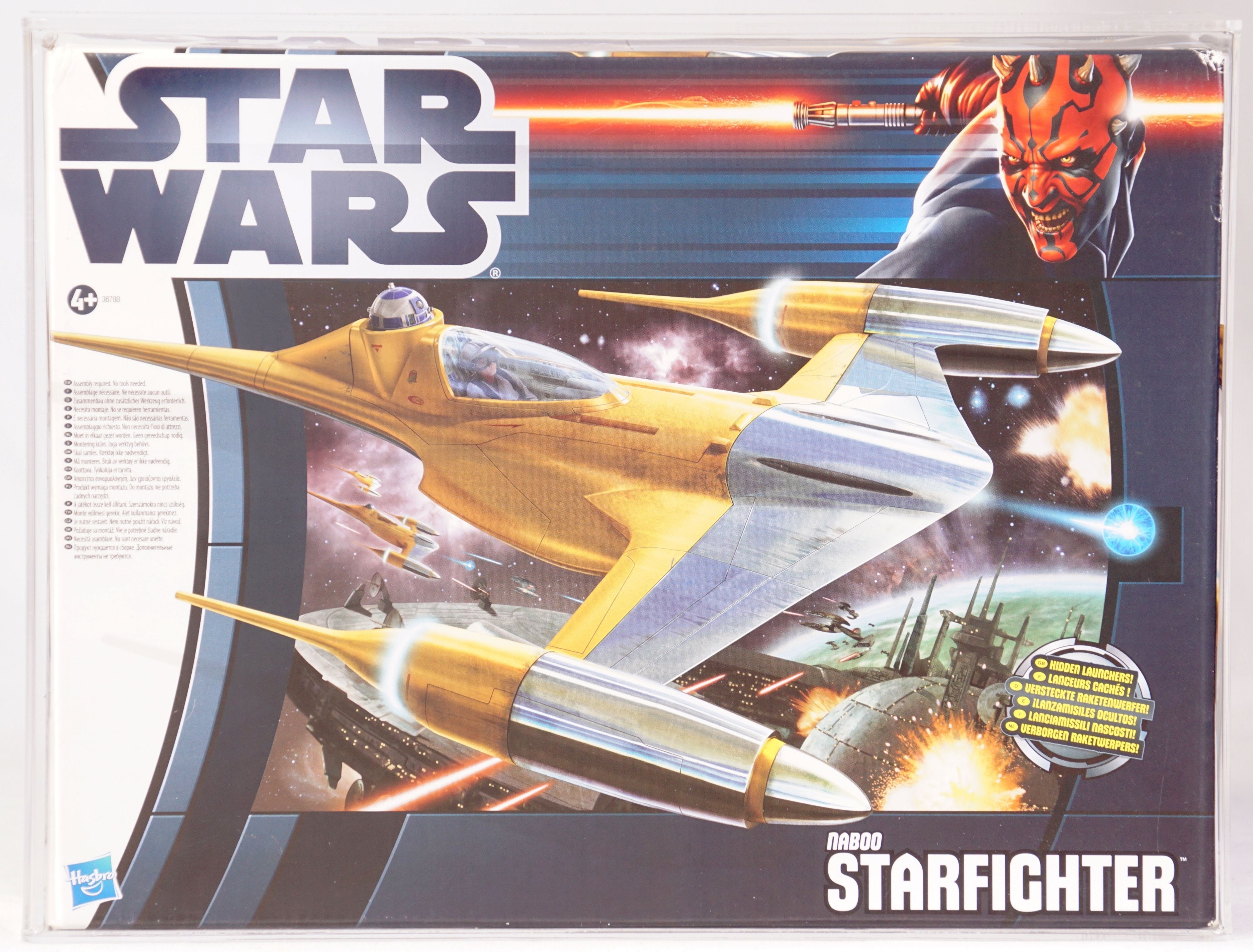 2012 Hasbro Star Wars Boxed Vehicle Naboo Starfighter