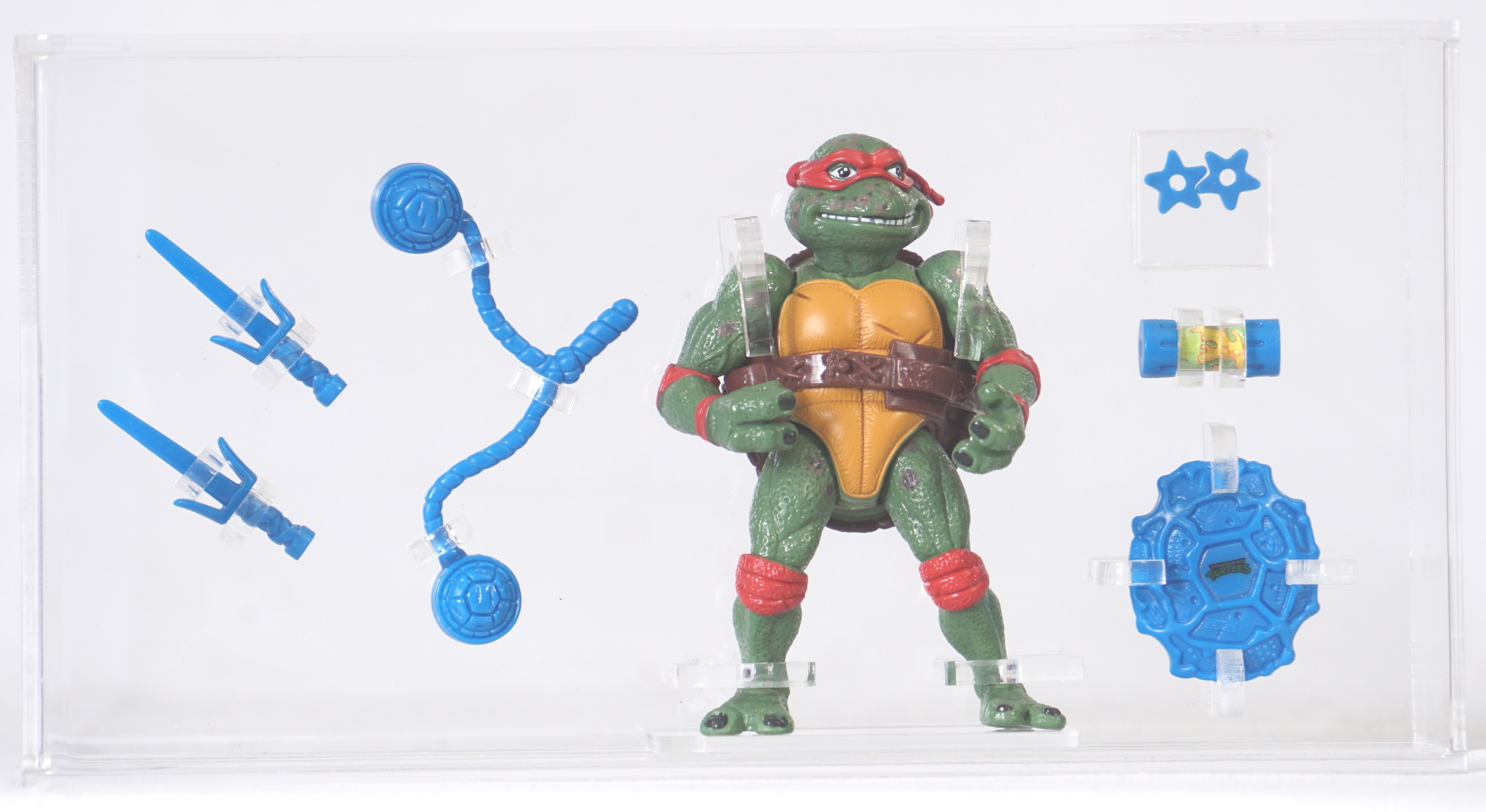 1994 Playmates Teenage Mutant Ninja Turtles Loose Action Figure - Movie  Star Raph (Reissue)