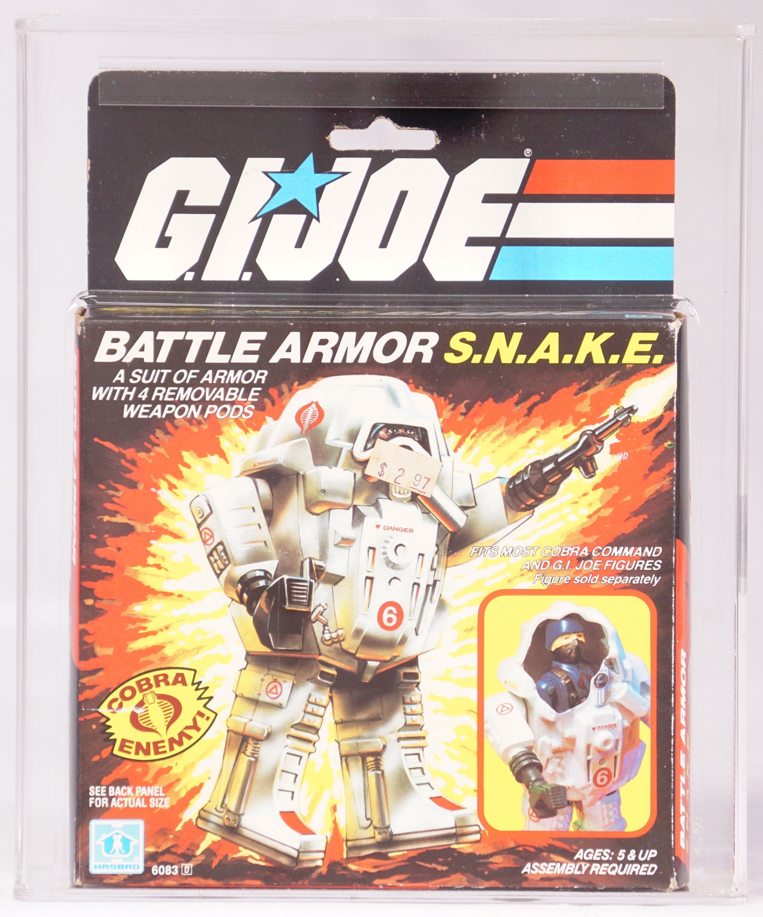 Vintage 1990 Hasbro G.I. Joe UNDERTOW v1 3.75