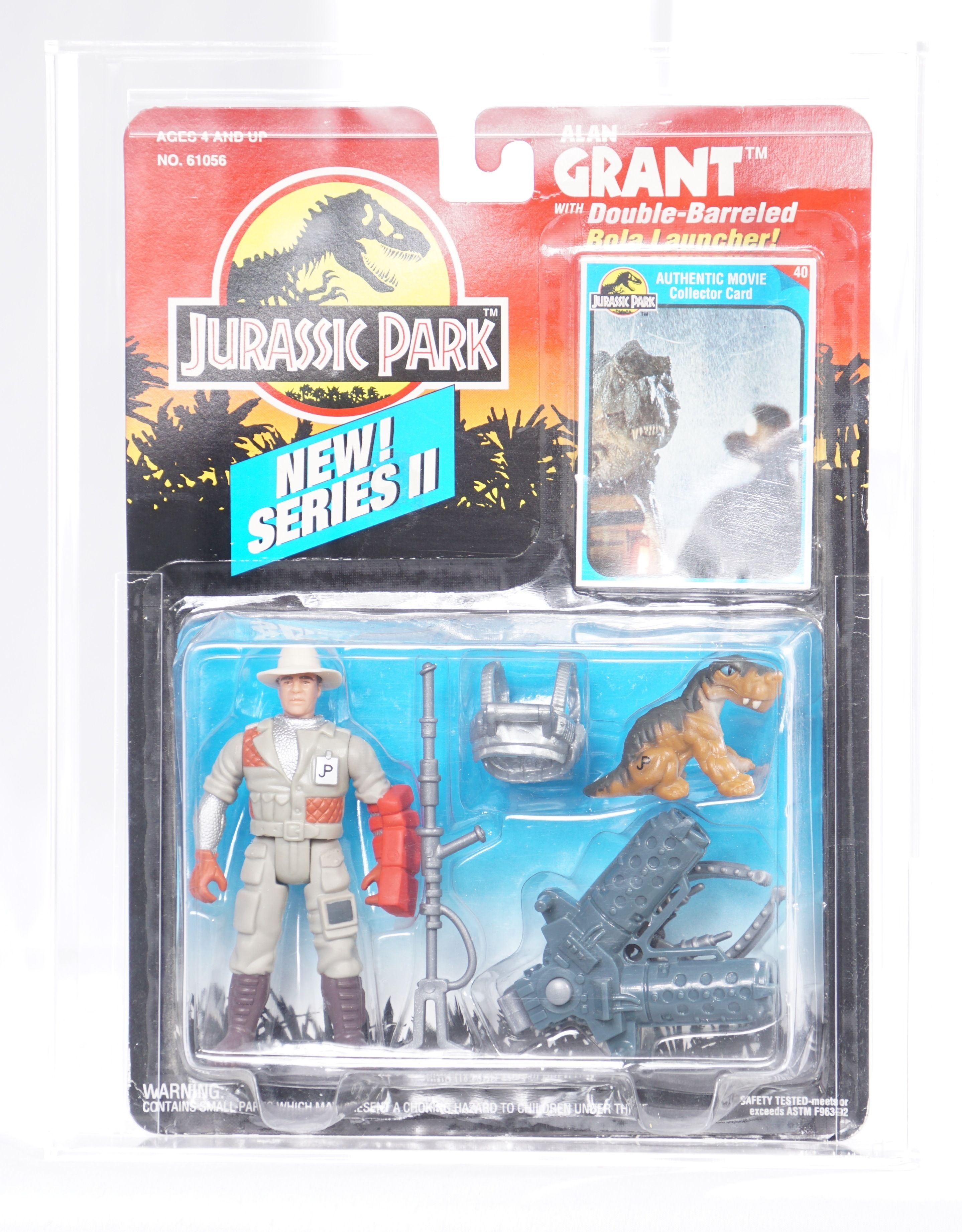 1993 Kenner Jurassic Park Carded Action Figure - Alan Grant