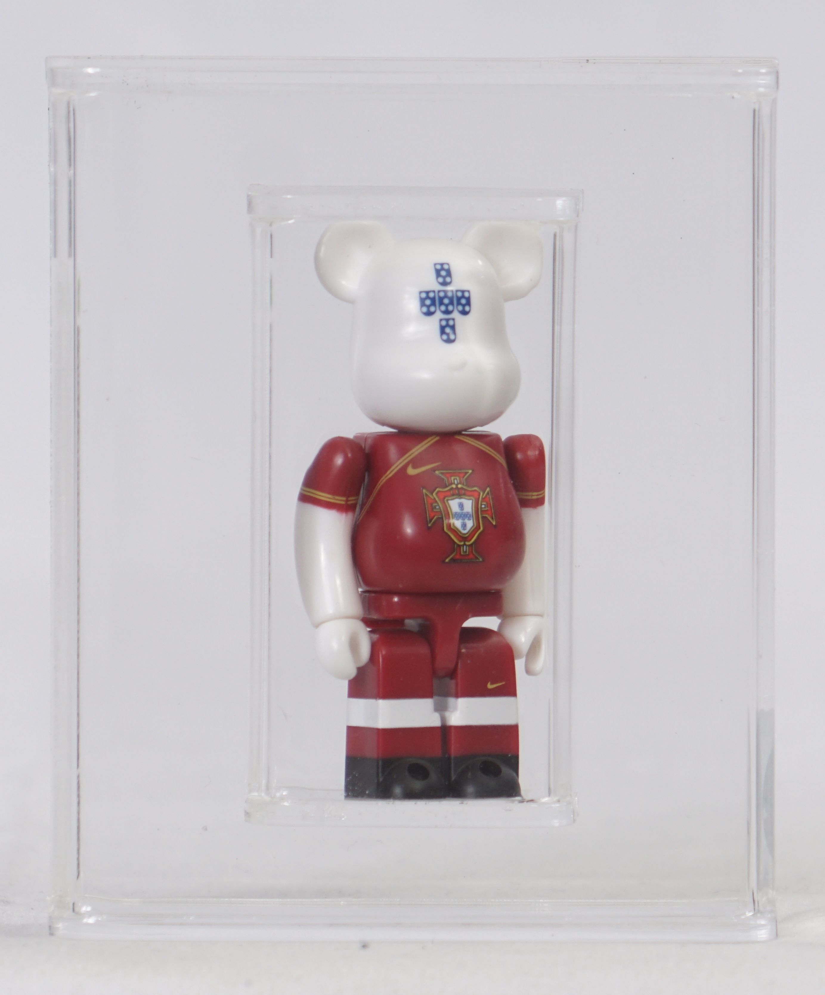 2006 Medicom Toys Bearbrick 100% Loose Figure - Portugal