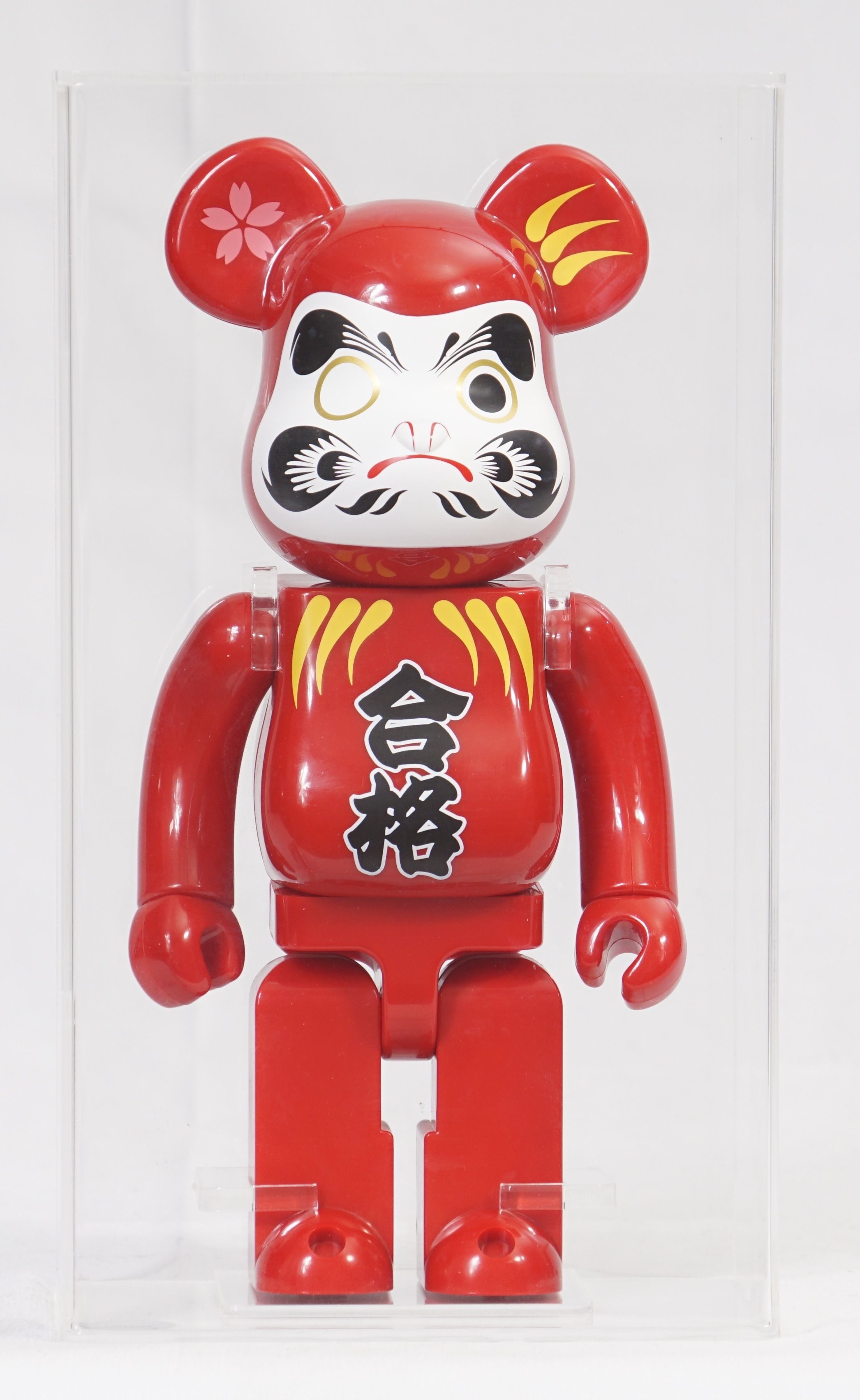 【激安大特価！】 Bearbrick Toys Medicom 2017 400% (RED) Daruma - Figure Loose その他