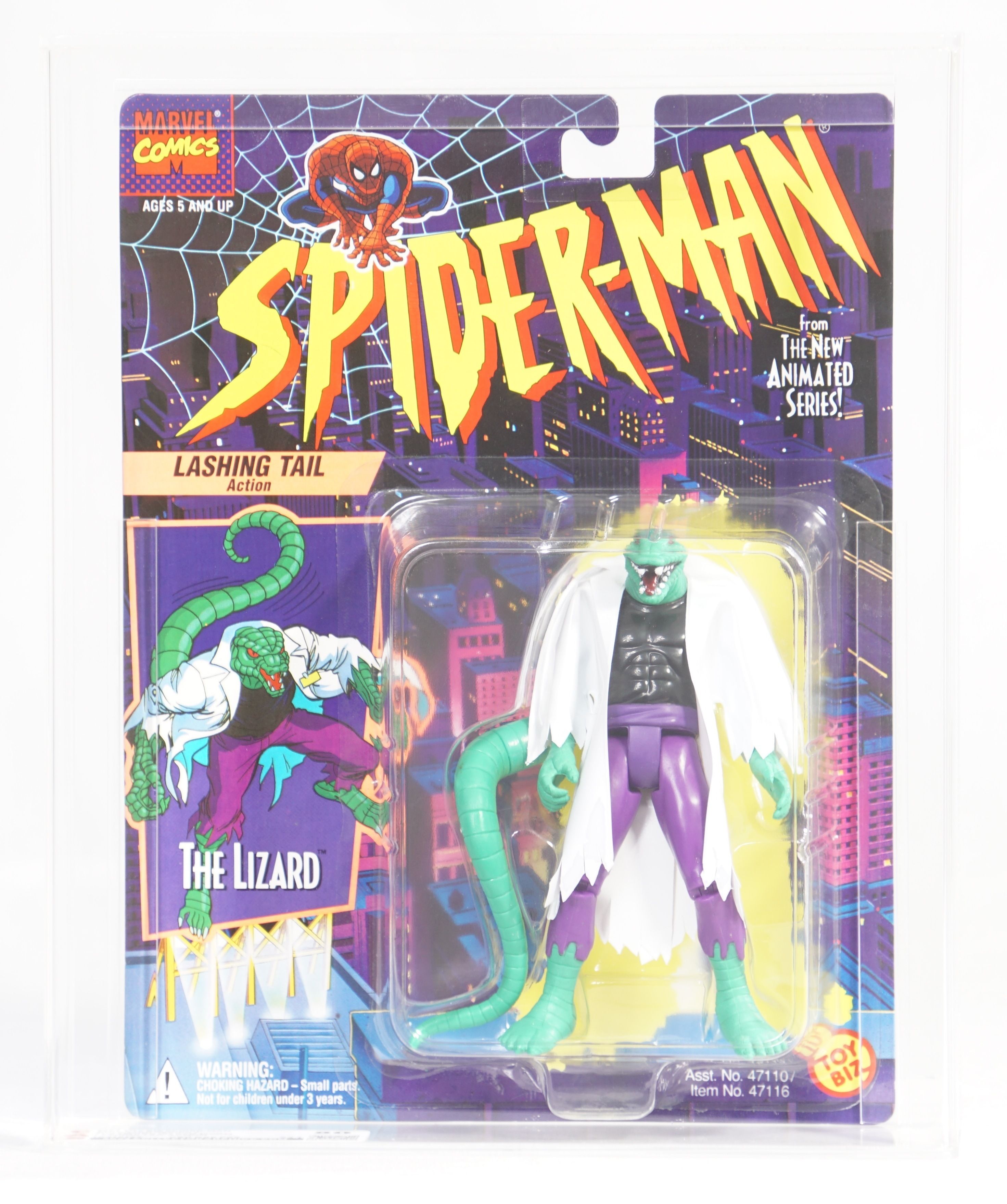 【新品】 1994 Figure Action Carded Series Animated Spider-Man Biz Toy コレクション