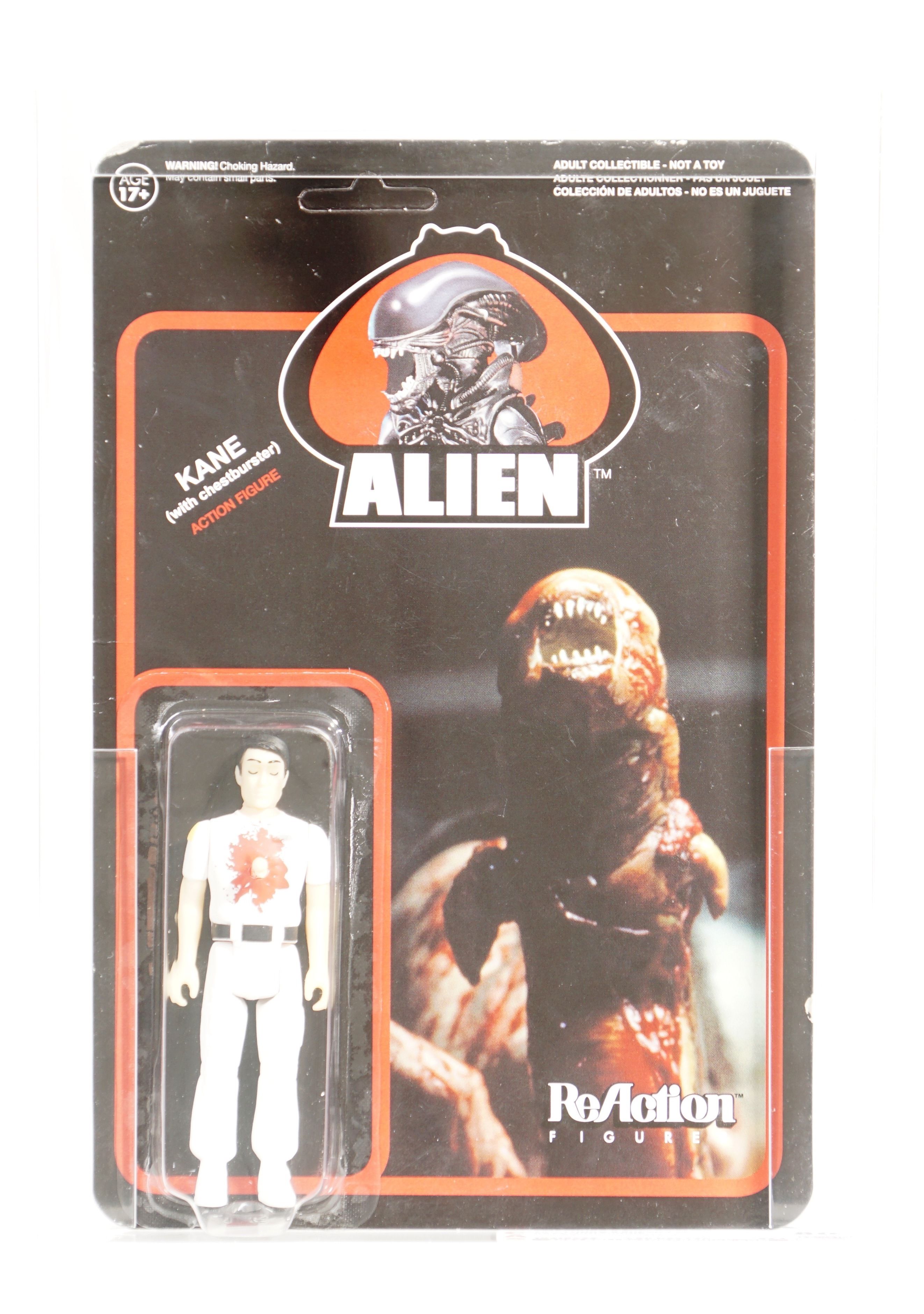 2014 Funko X Super 7 Alien ReAction Carded Action Figure - Kane  (Chestburster)
