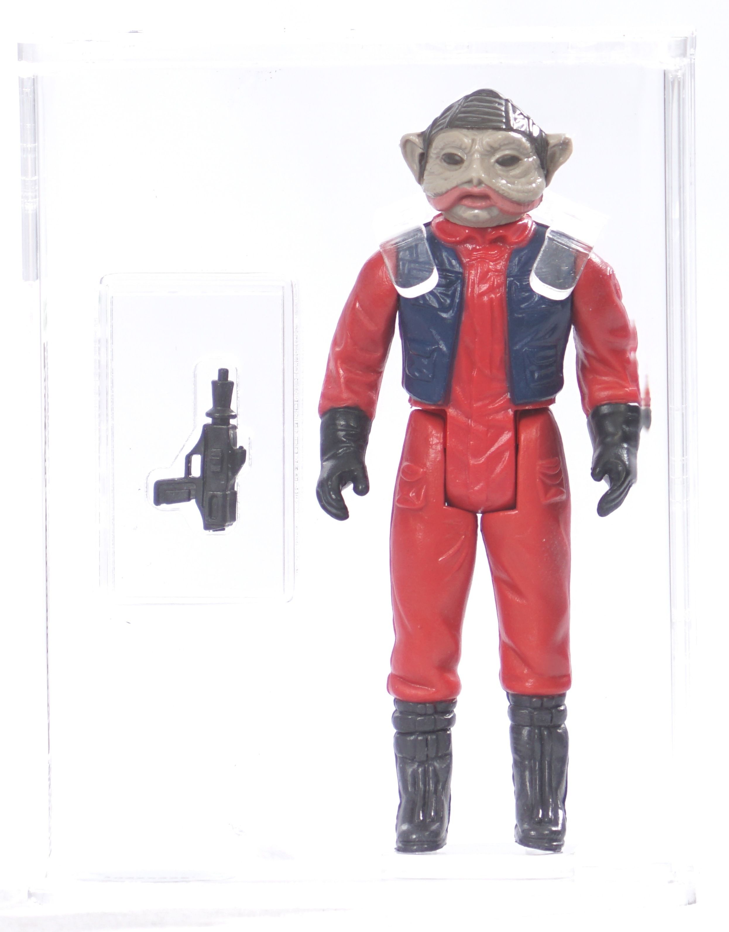 Star Wars- Mike Quinn signed Ten Numb (Nien Nunb Typo) 8x10